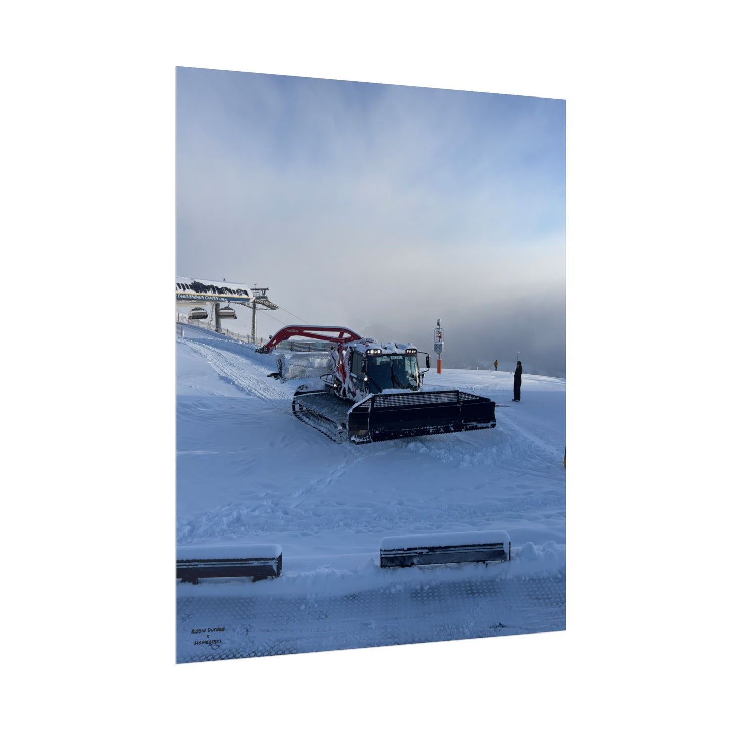 Pistenbully Robin Dufner Poster