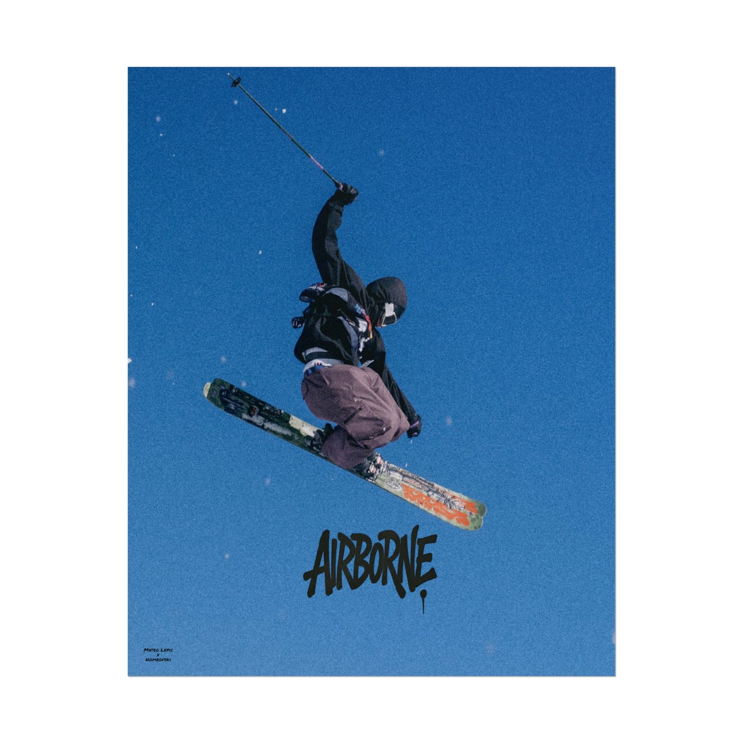 Airborne V2 Mateo Lepic Poster