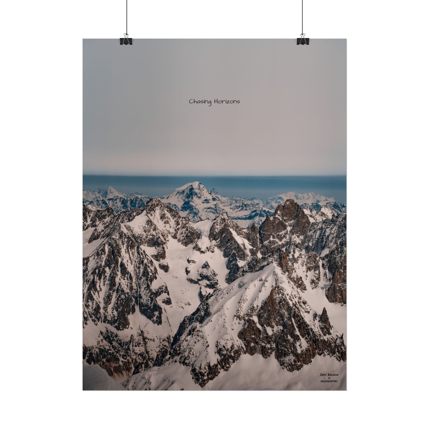 Clouds Indy Bruhin Poster
