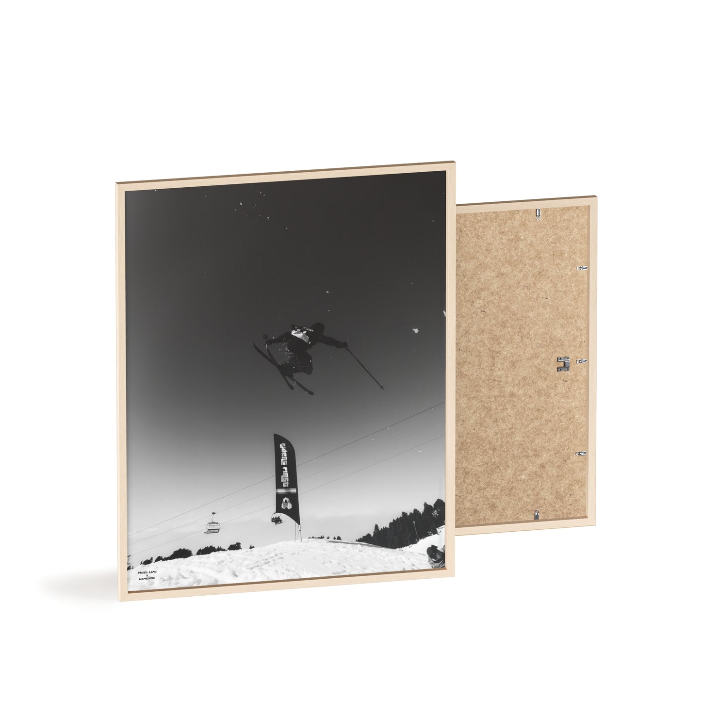 Airborne Mateo Lepic Poster - FRAMED