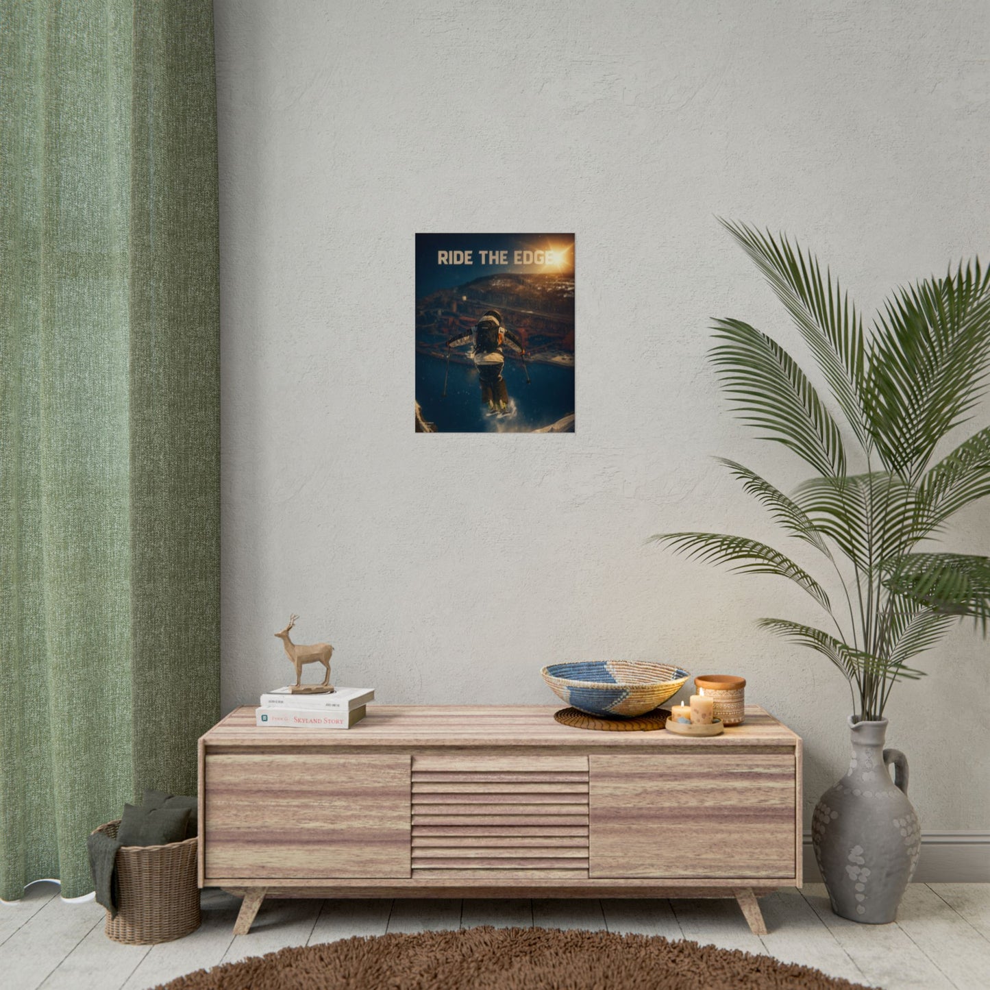 Ride The Edge x Heaven Mikkellillehaug Poster