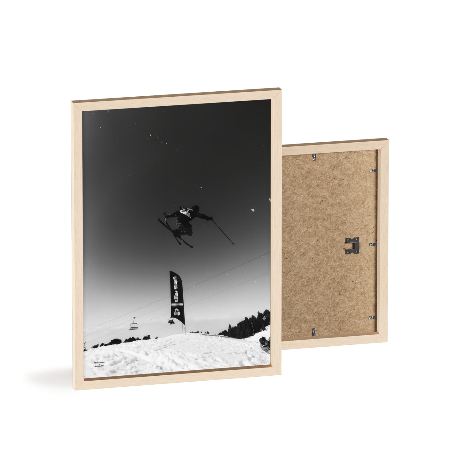 Airborne Mateo Lepic Poster - FRAMED