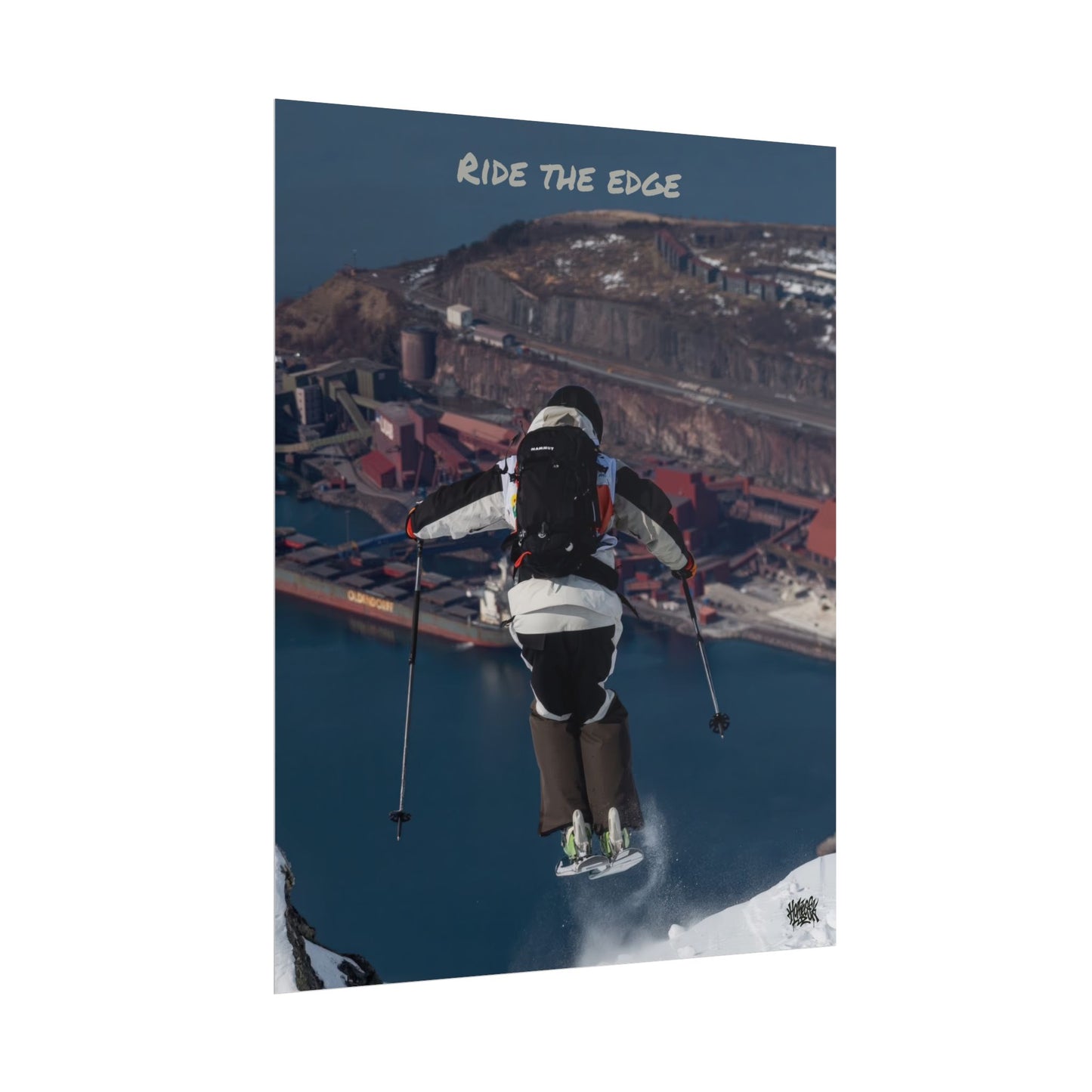 Ride The Edge Mikkellillehaug Poster