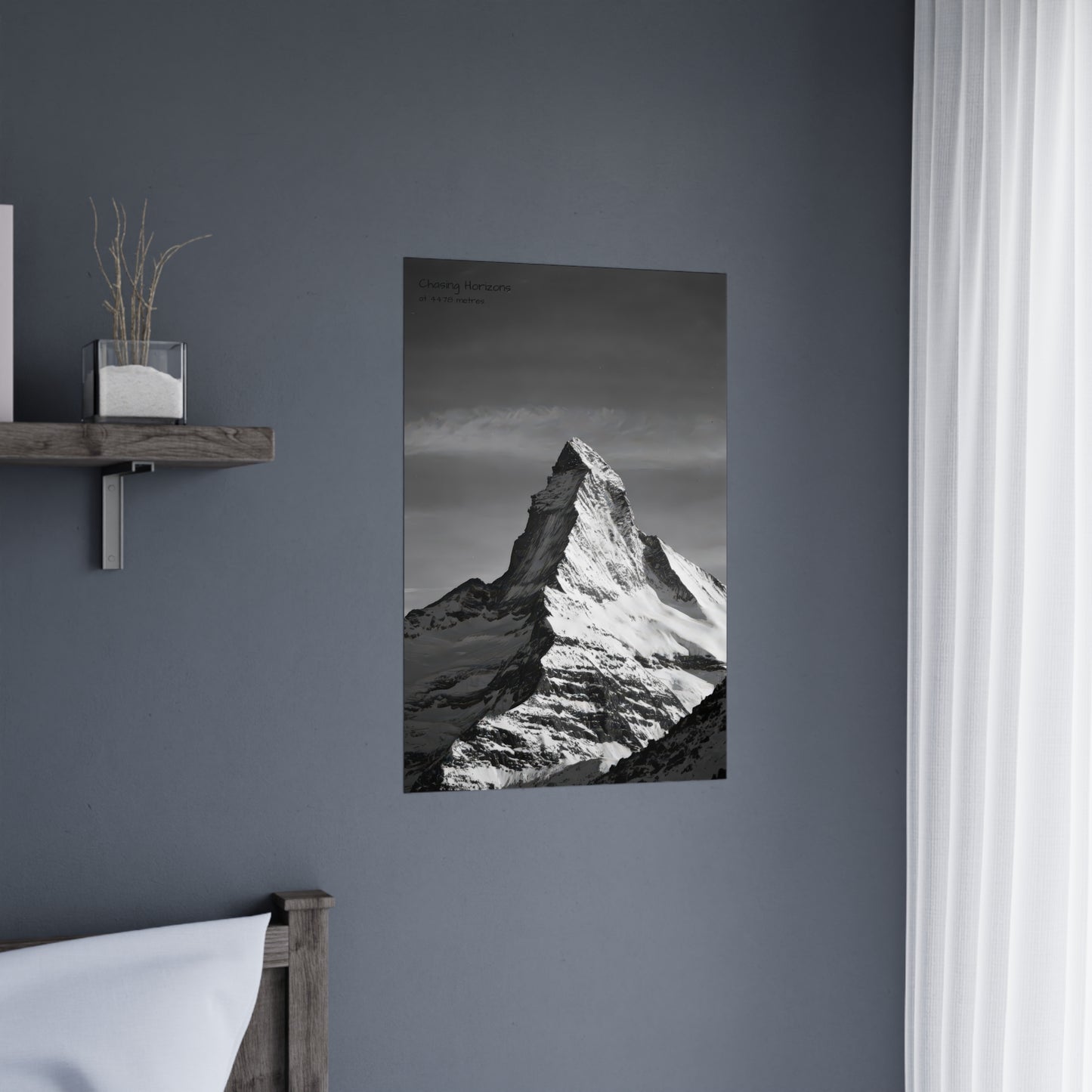 Chasing Horizons x Monochrome Matternhorn Poster