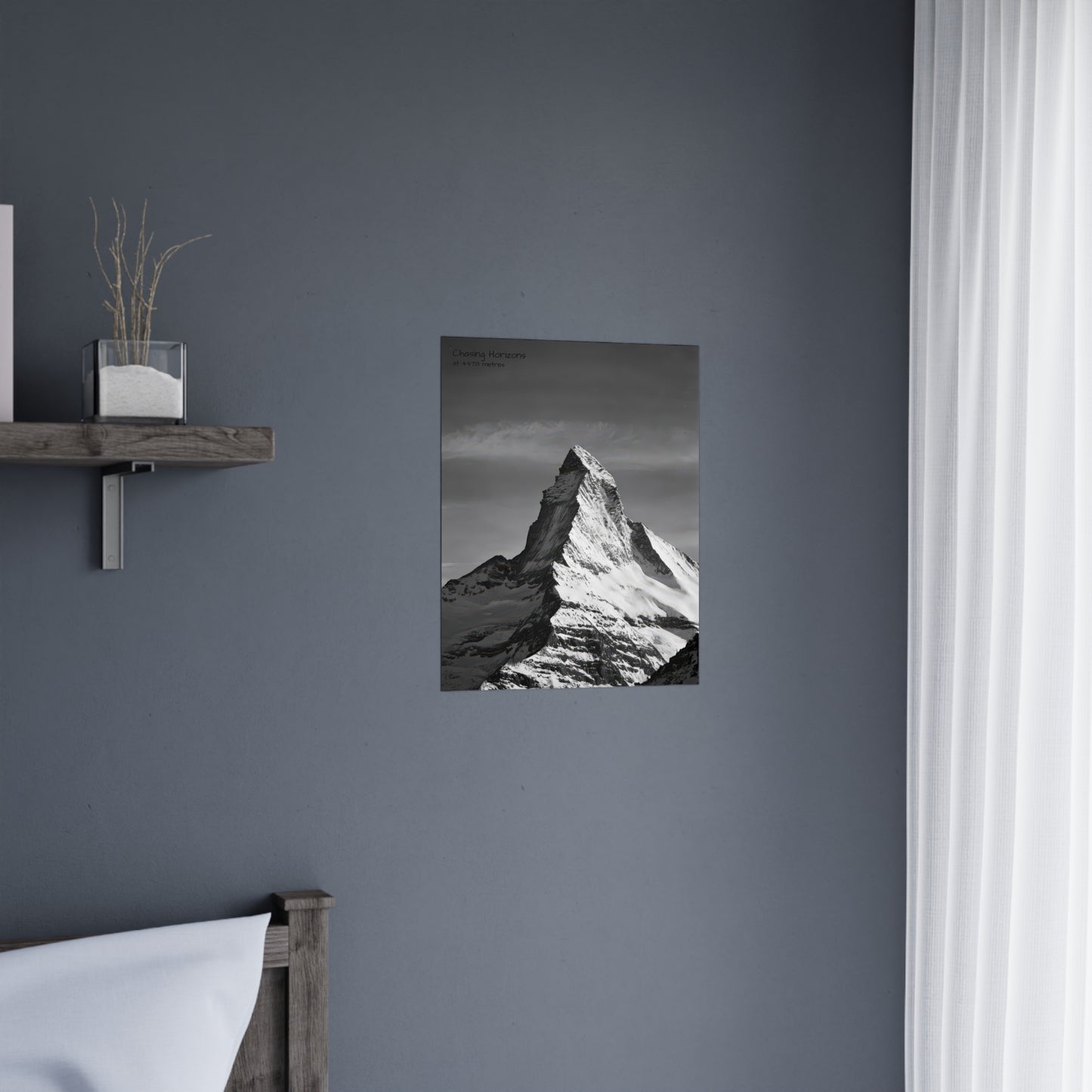 Chasing Horizons x Monochrome Matternhorn Poster
