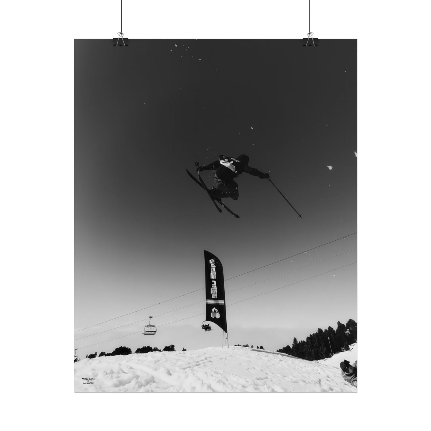 Airborne Mateo Lepic Poster