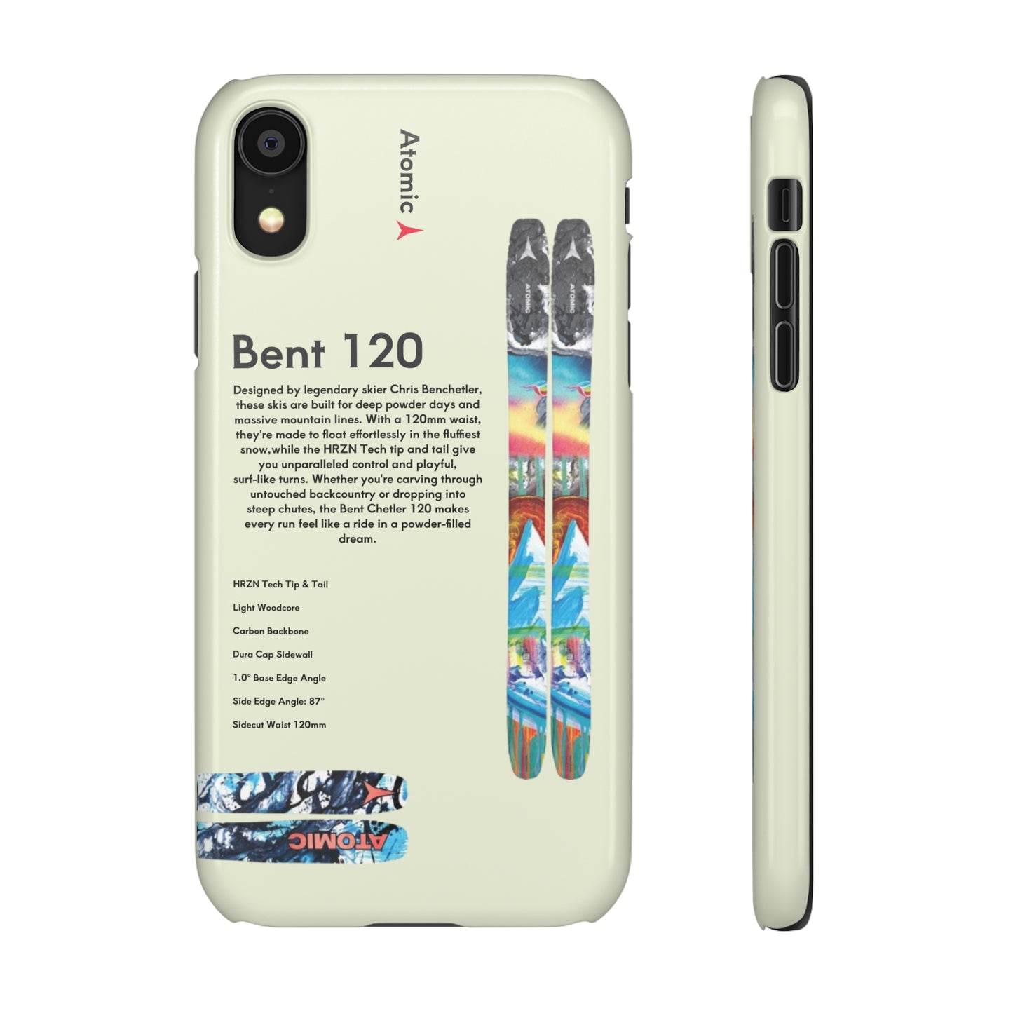 Phone Case - Skiing Bent Chetler 120mm Design