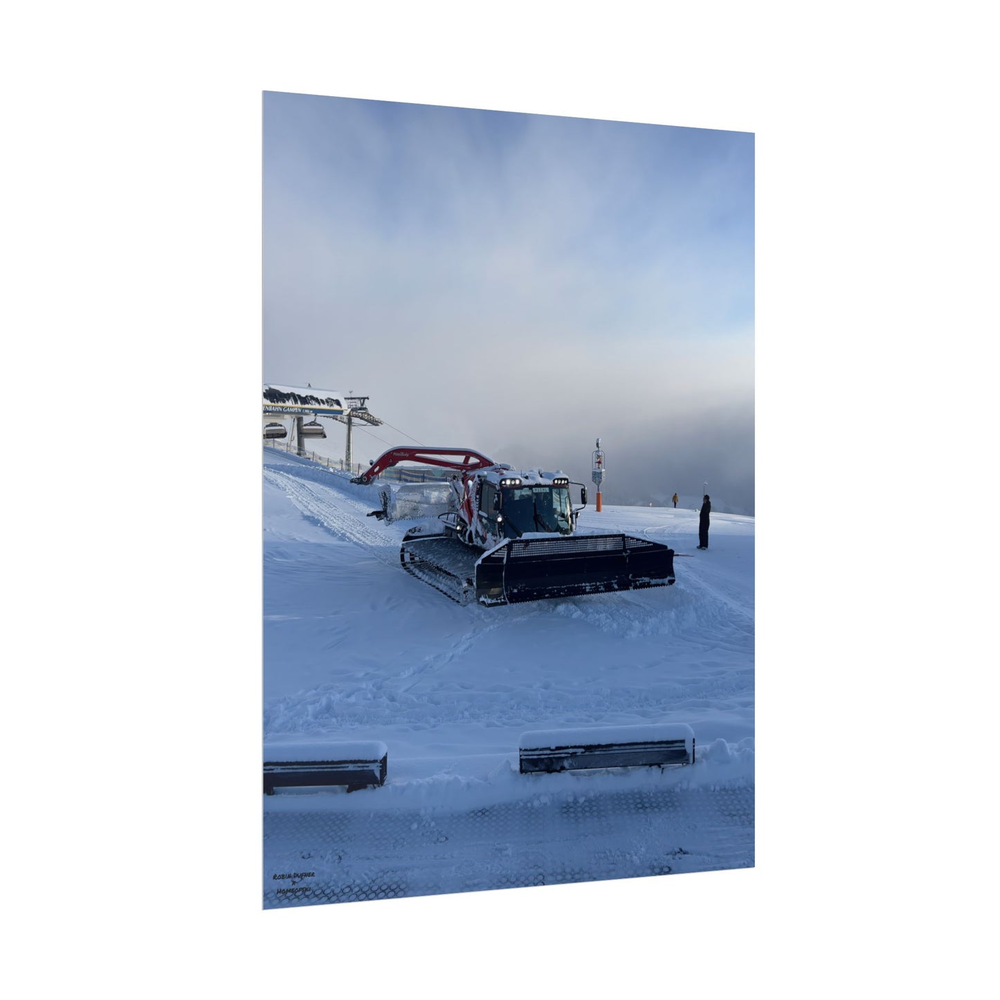 Pistenbully Robin Dufner Poster