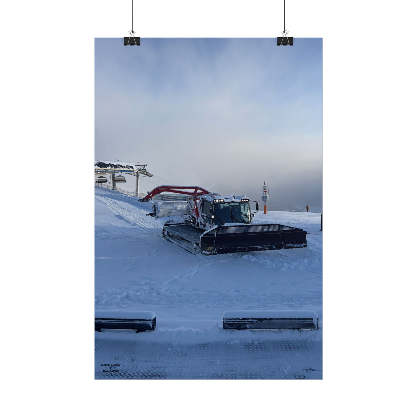 Pistenbully Robin Dufner Poster