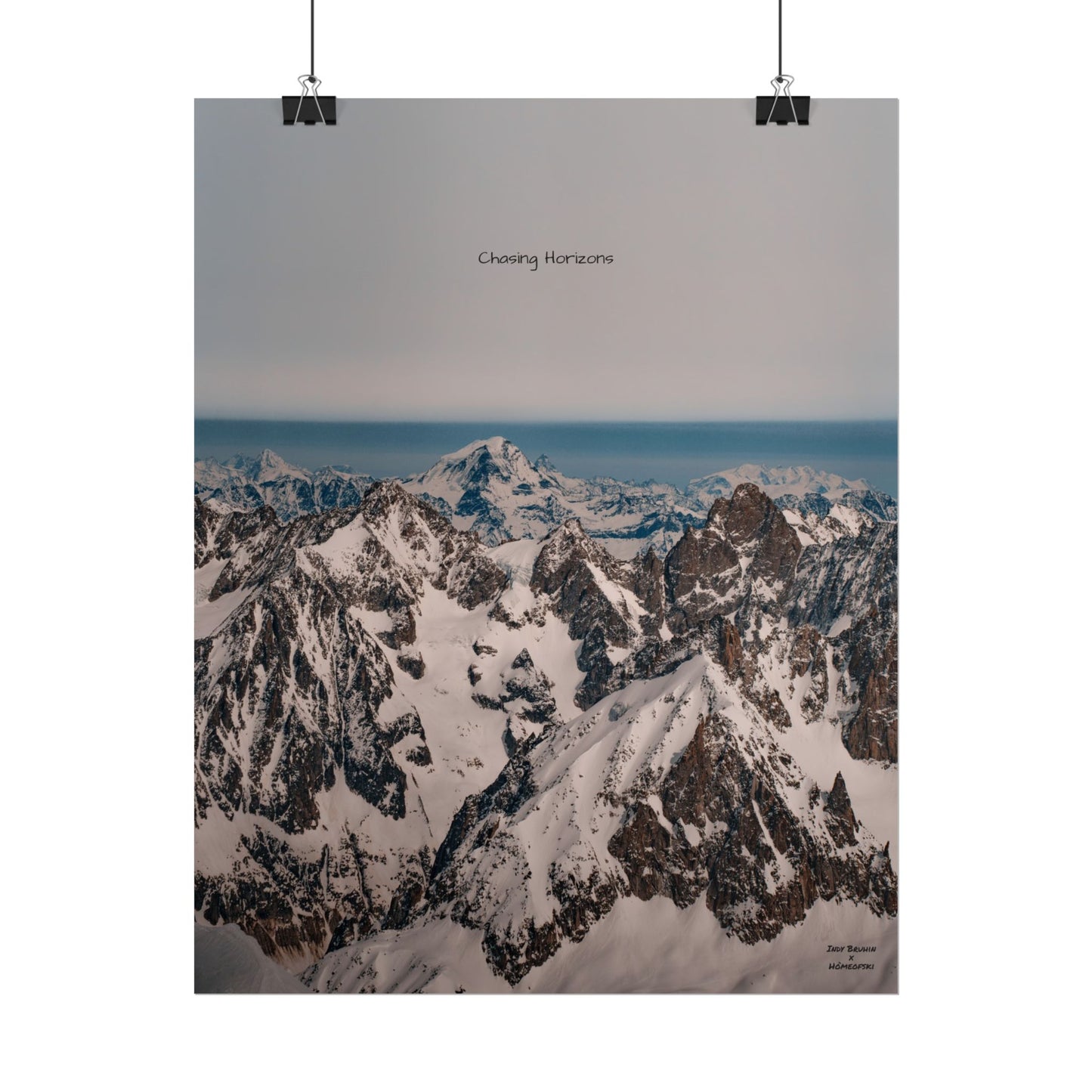 Clouds Indy Bruhin Poster