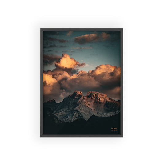 Chasing Horizons Indy Bruhin Poster - FRAMED