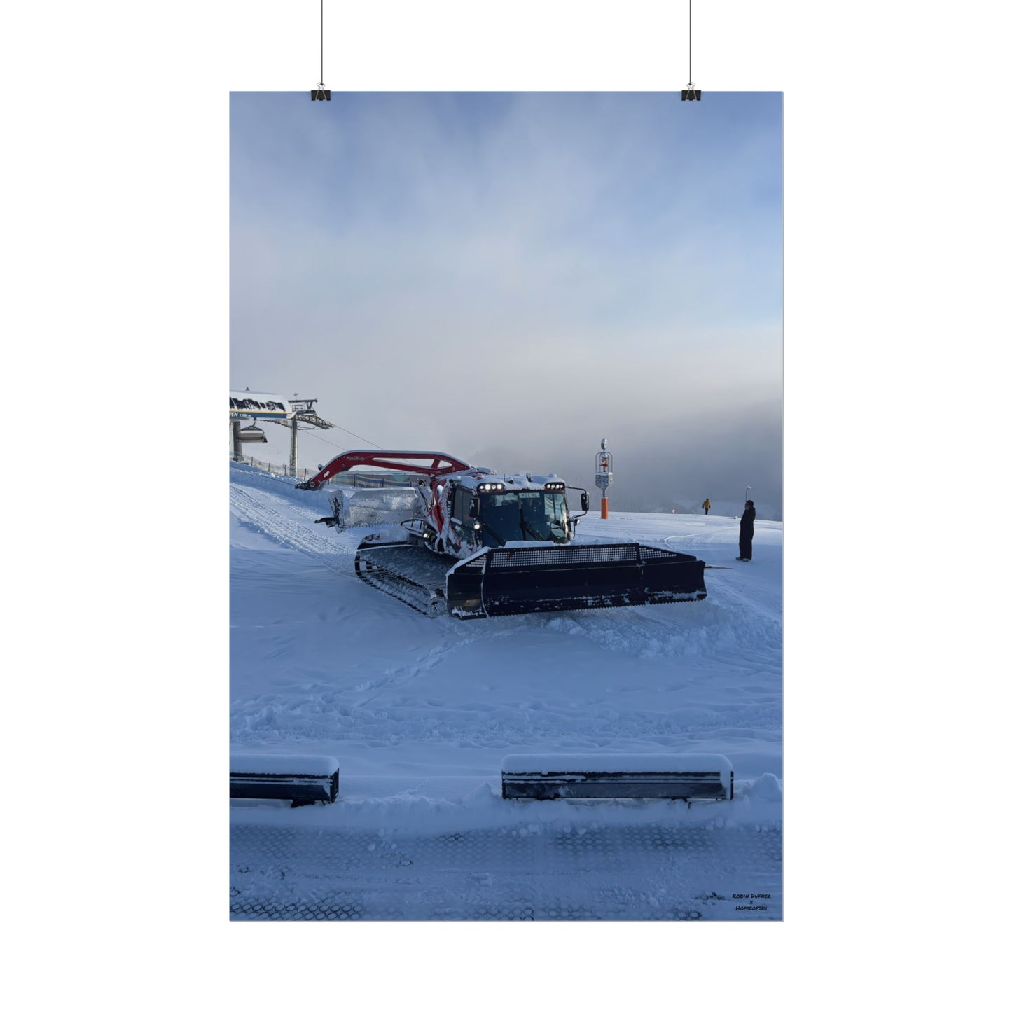 Pistenbully Robin Dufner Poster