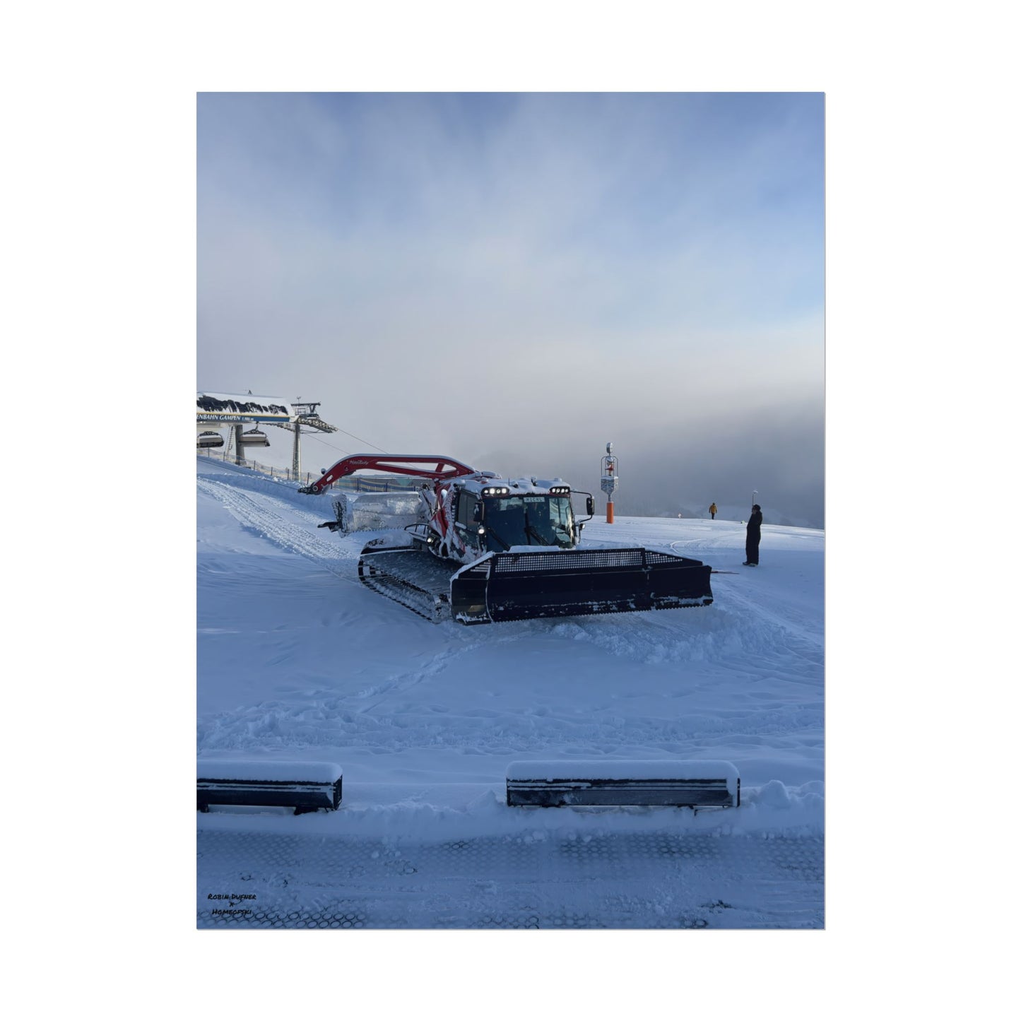 Pistenbully Robin Dufner Poster