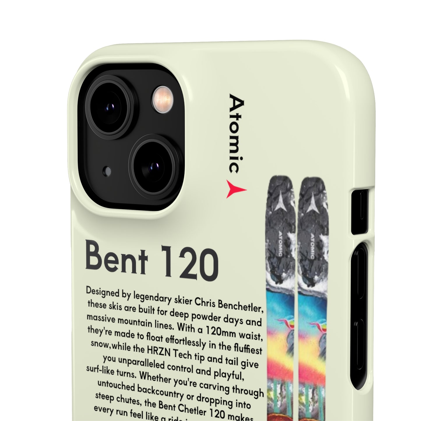 Phone Case - Skiing Bent Chetler 120mm Design