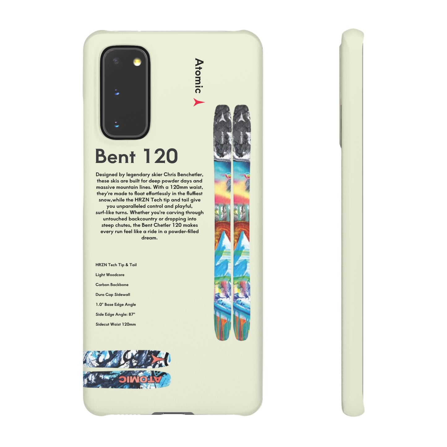 Phone Case - Skiing Bent Chetler 120mm Design