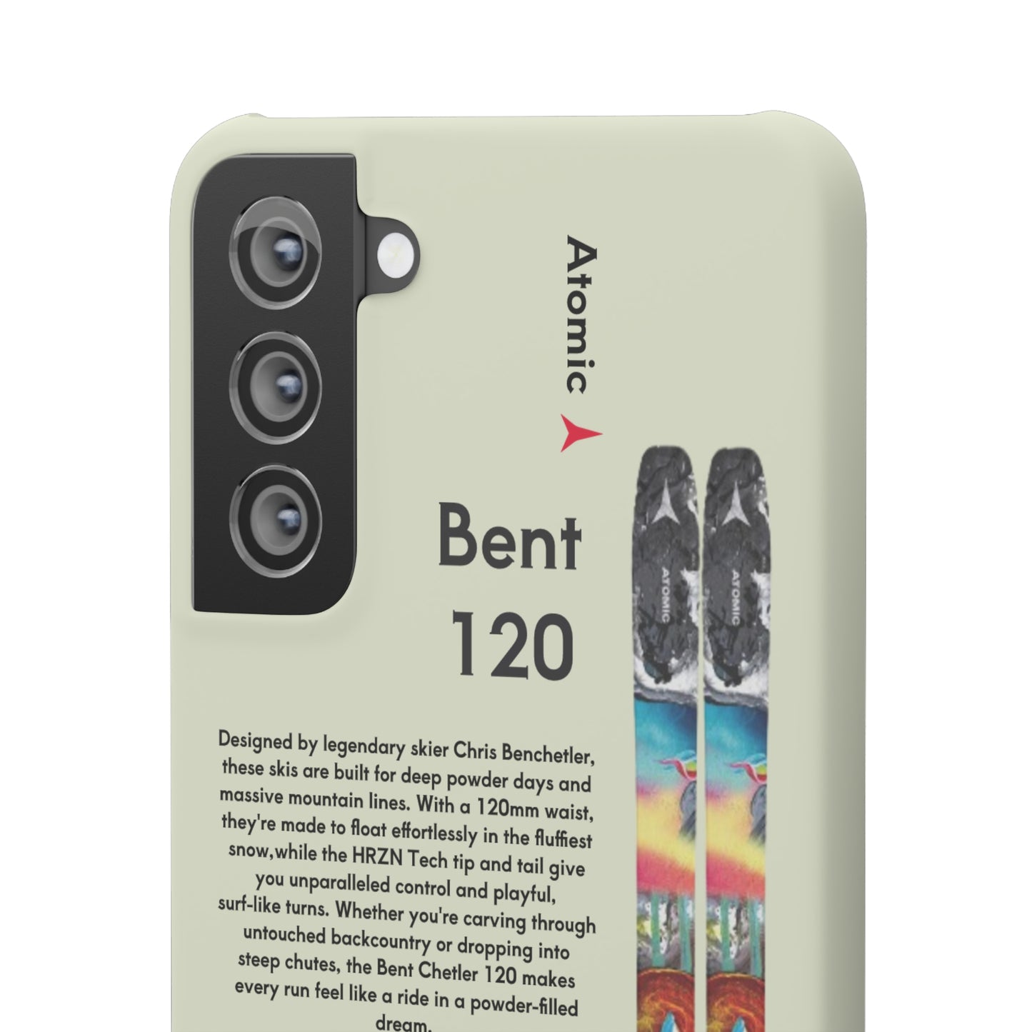 Phone Case - Skiing Bent Chetler 120mm Design