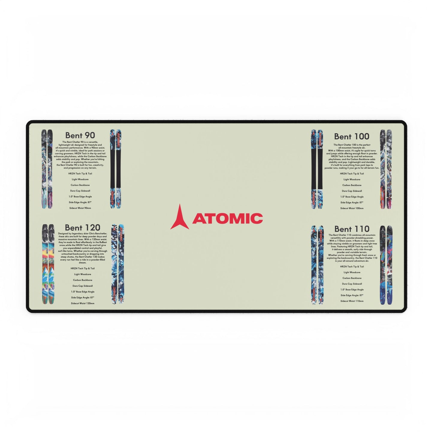 Mouse Pad Atomic Bent Chetler Skis