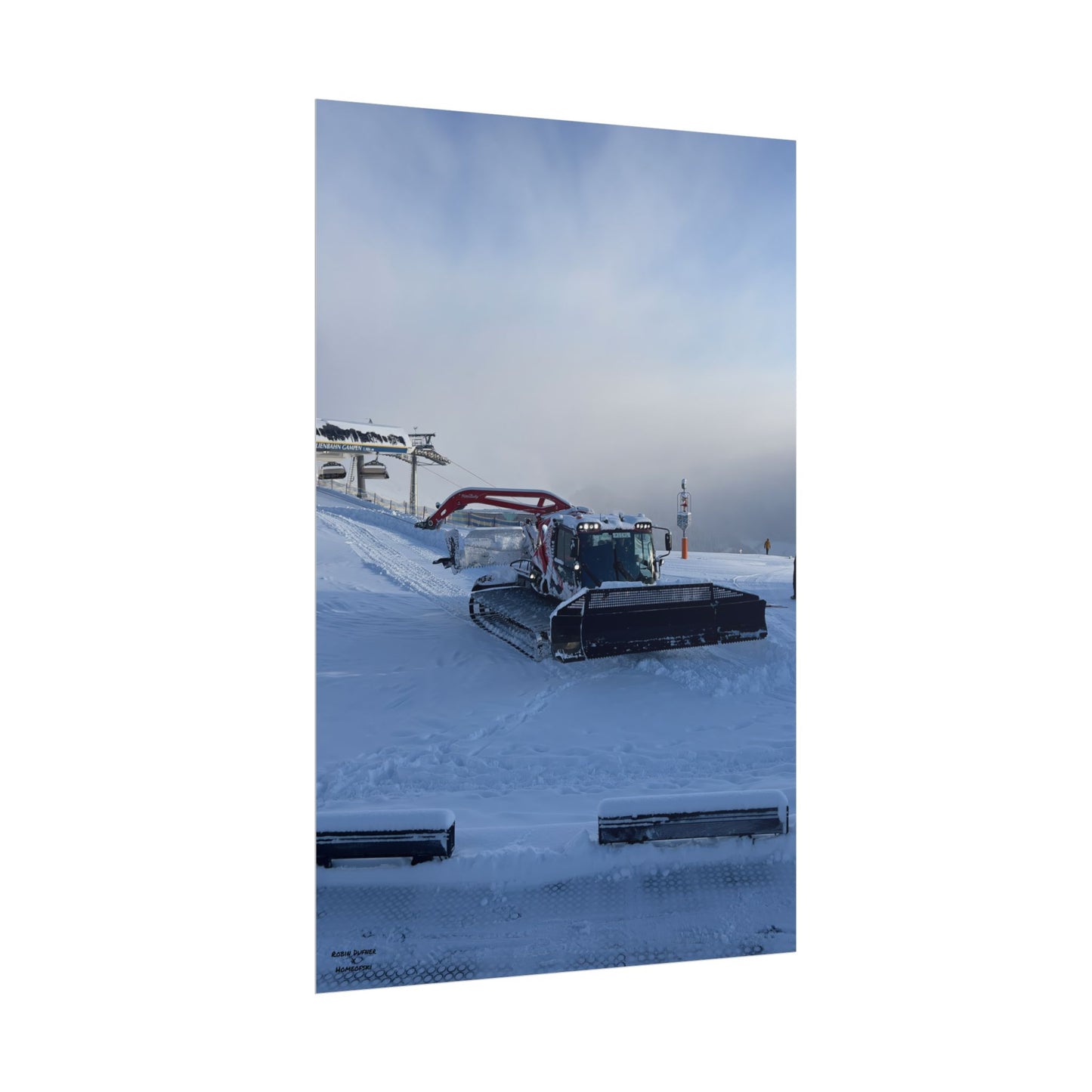 Pistenbully Robin Dufner Poster