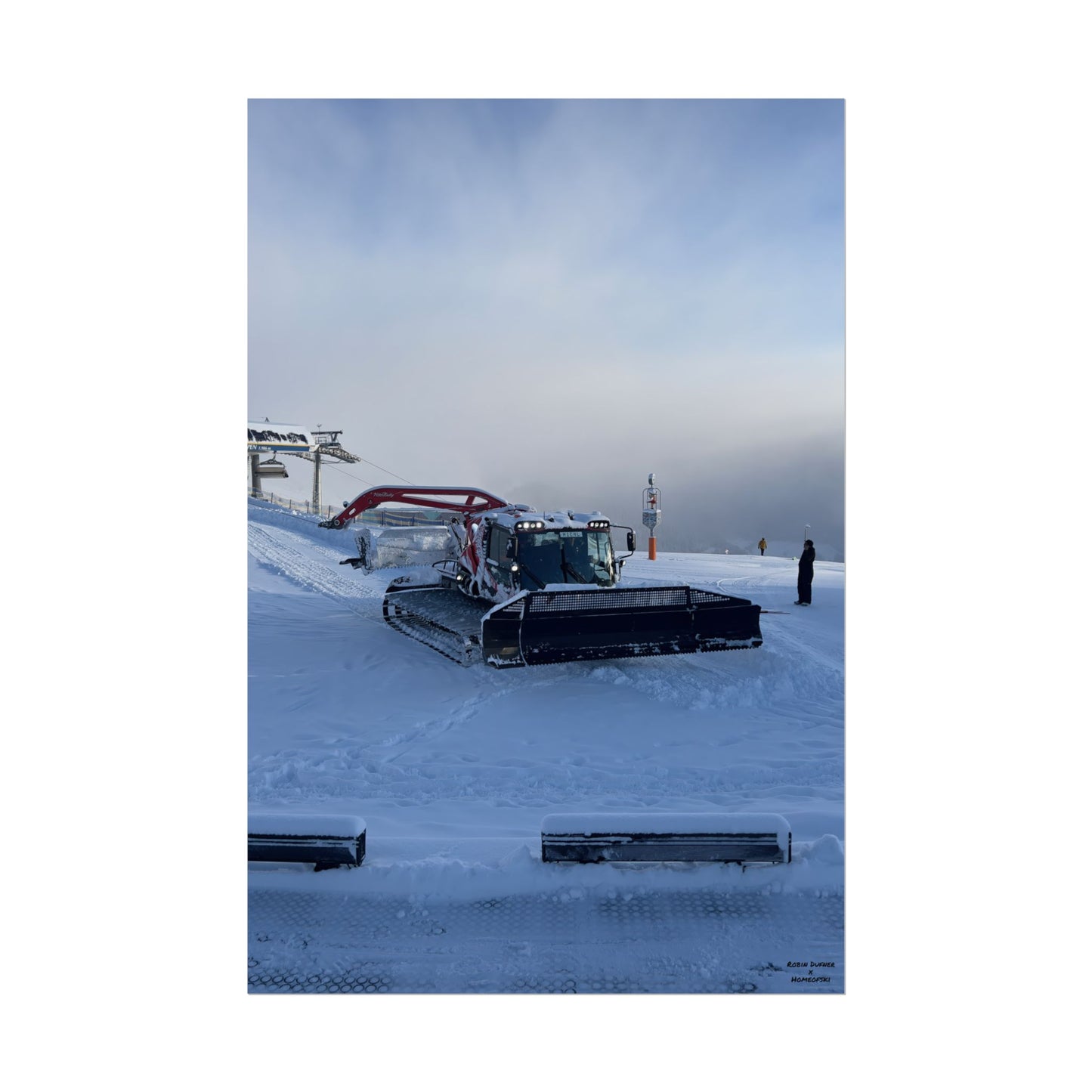 Pistenbully Robin Dufner Poster