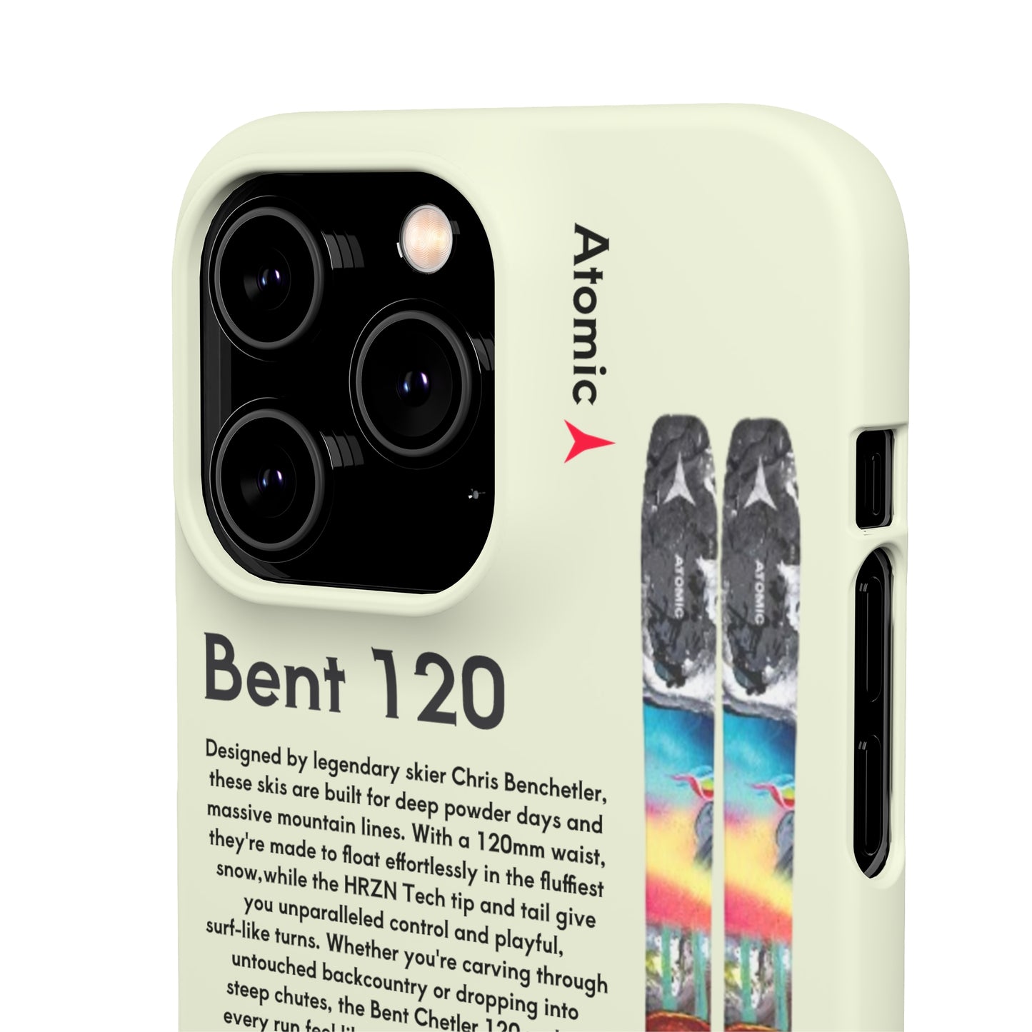 Phone Case - Skiing Bent Chetler 120mm Design