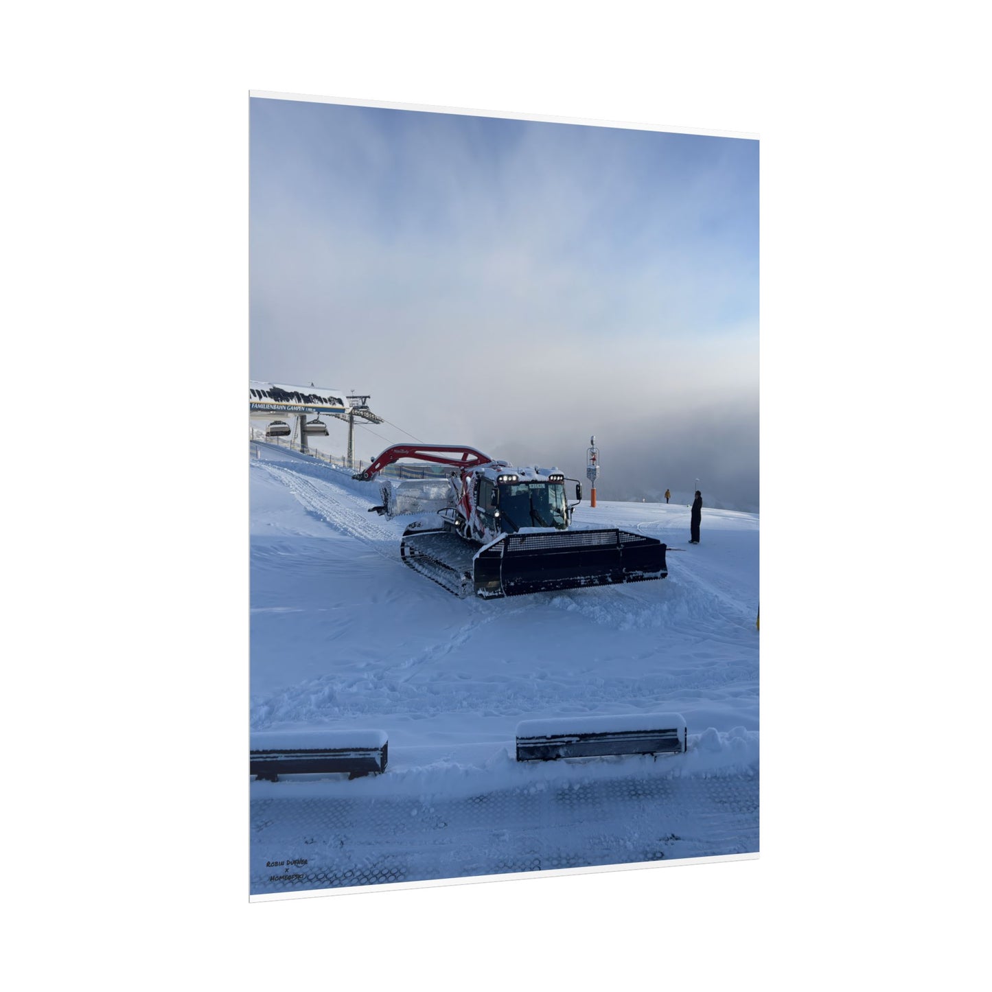 Pistenbully Robin Dufner Poster