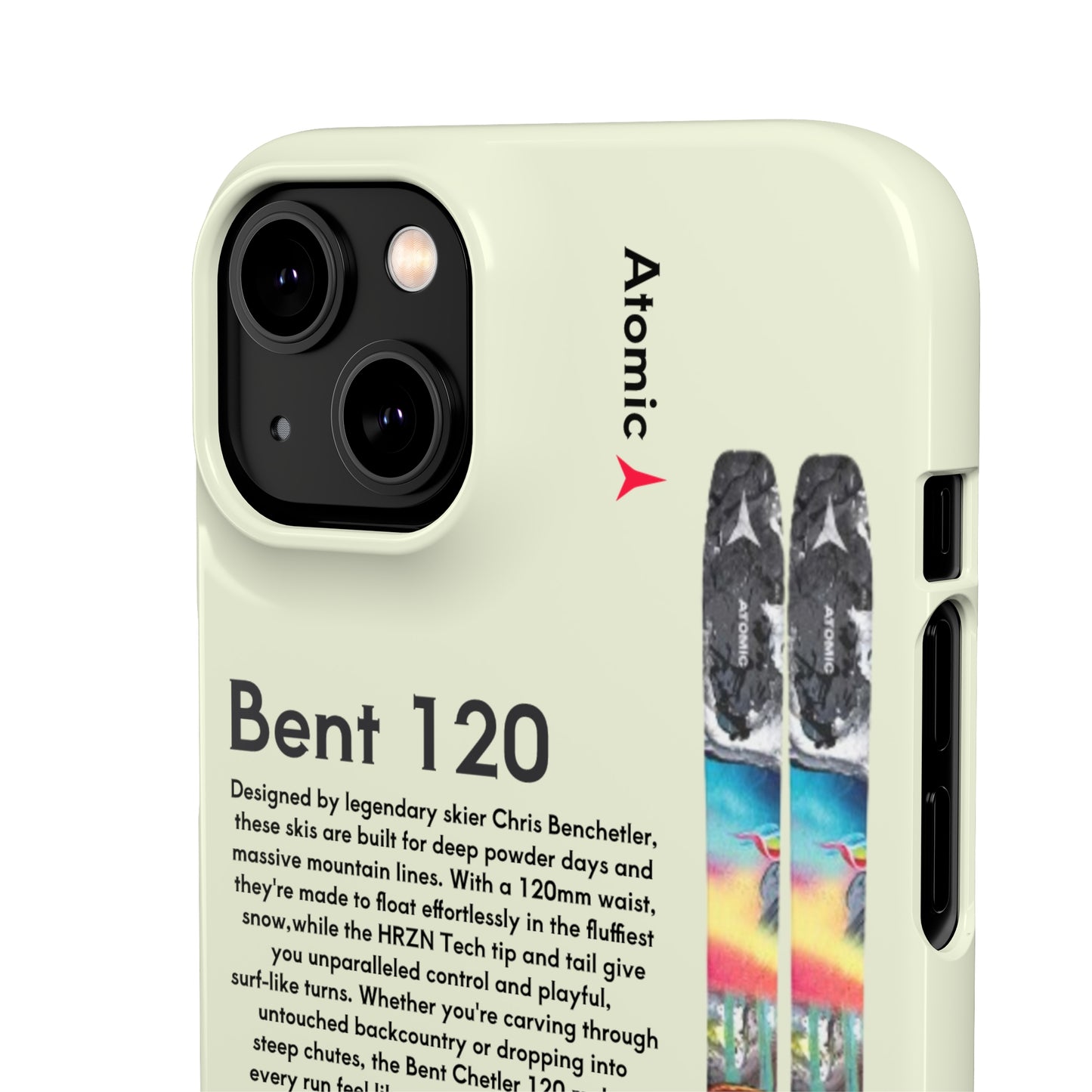 Phone Case - Skiing Bent Chetler 120mm Design