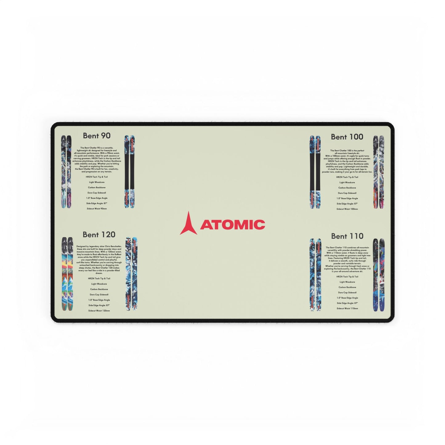 Mouse Pad Atomic Bent Chetler Skis