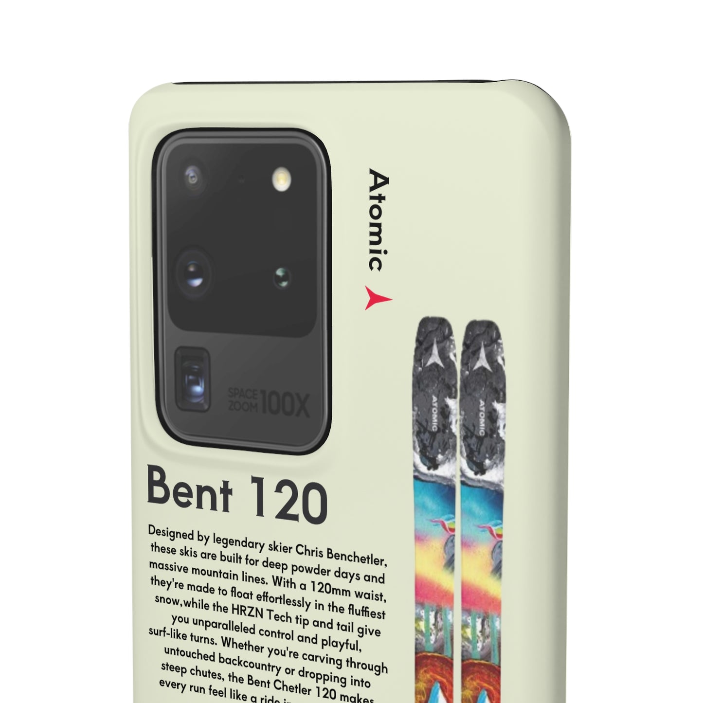 Phone Case - Skiing Bent Chetler 120mm Design