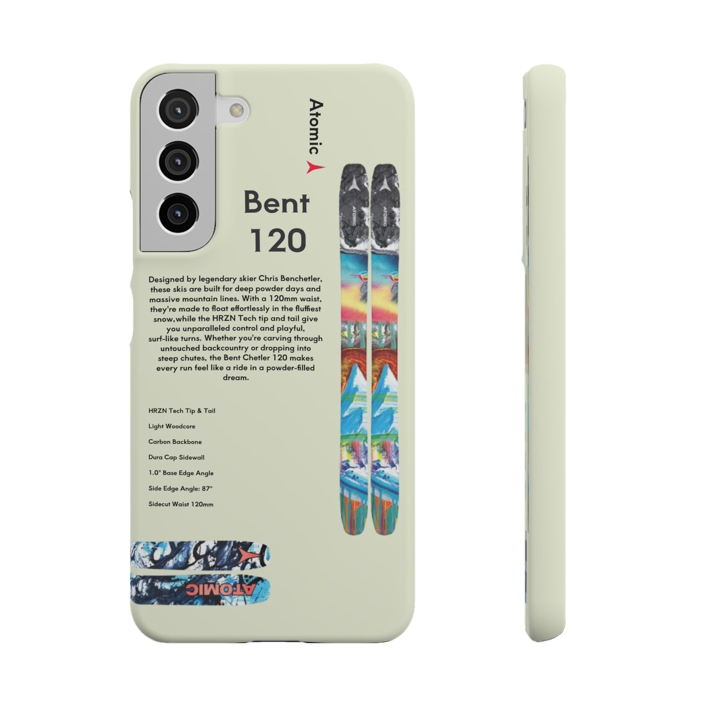 Phone Case - Skiing Bent Chetler 120mm Design