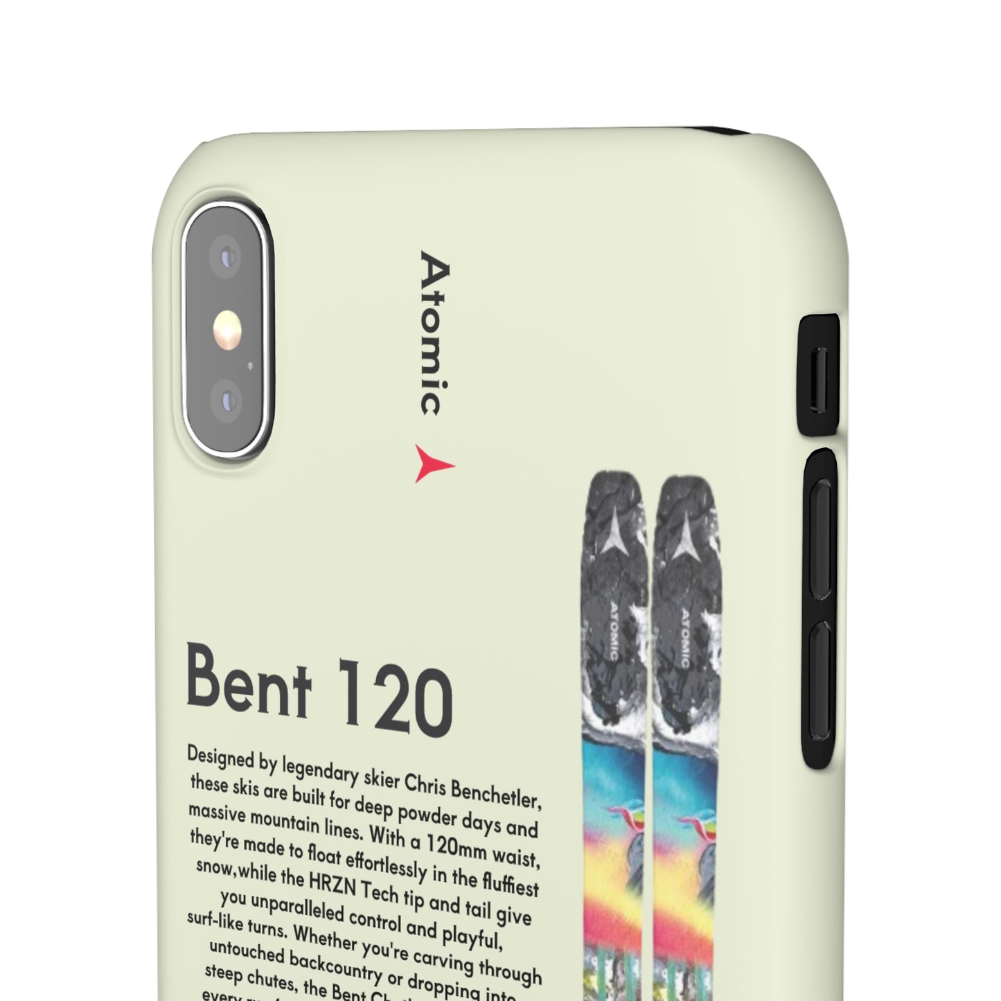 Phone Case - Skiing Bent Chetler 120mm Design