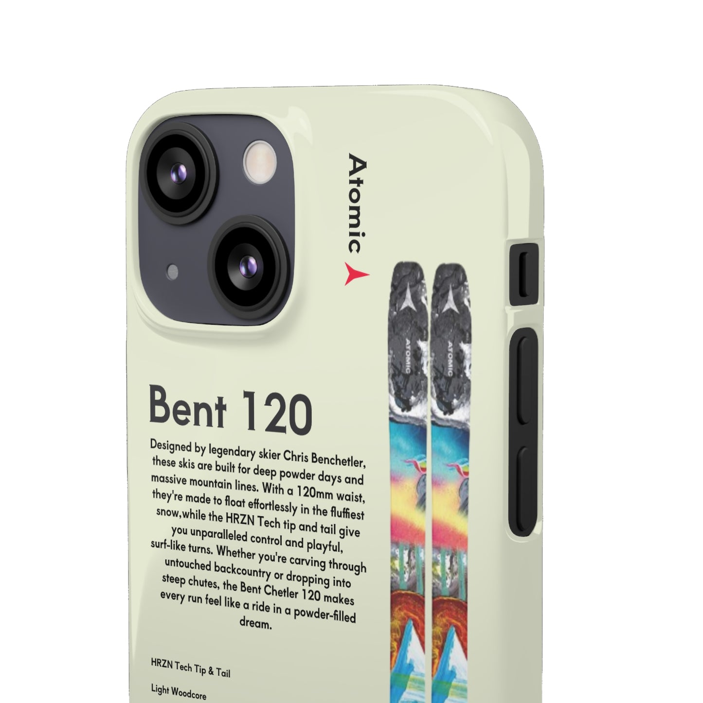 Phone Case - Skiing Bent Chetler 120mm Design