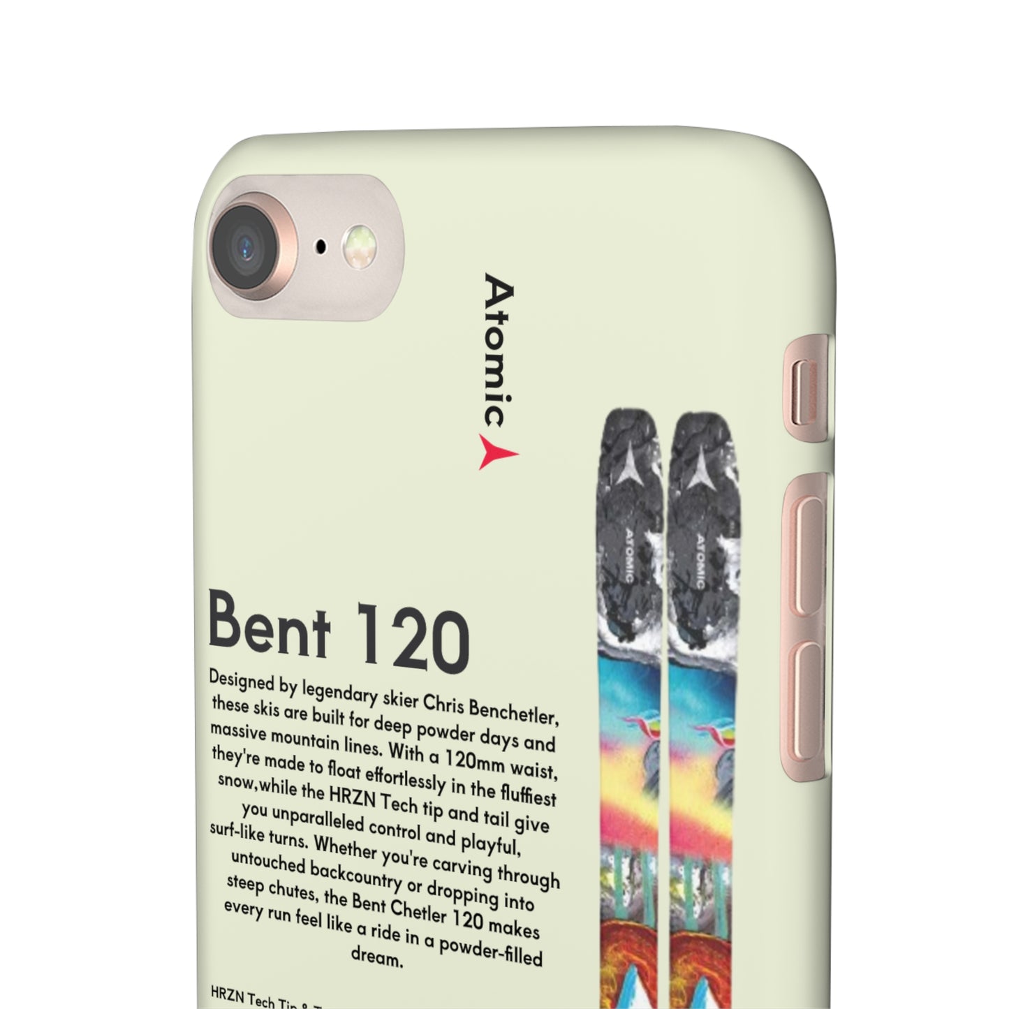 Phone Case - Skiing Bent Chetler 120mm Design