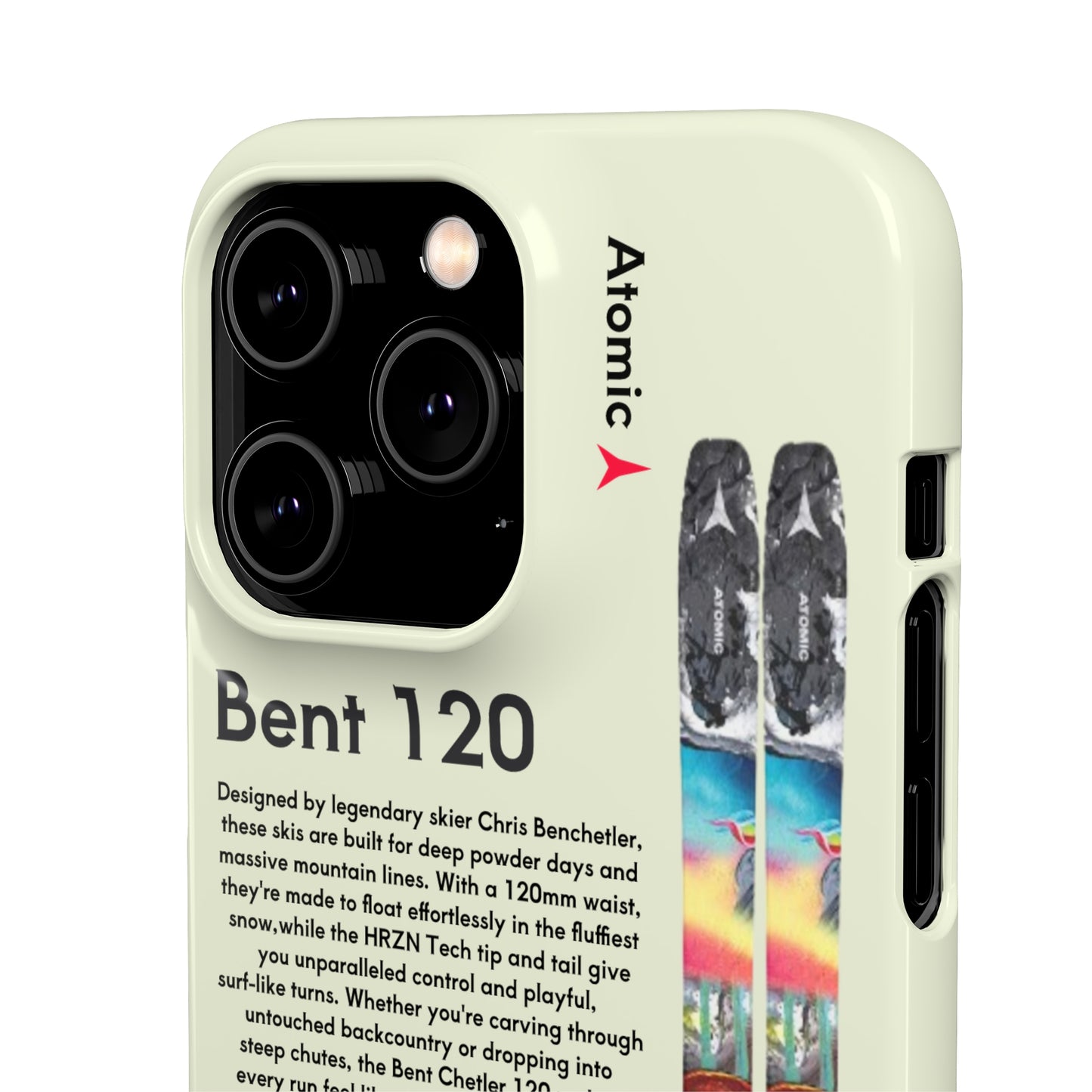 Phone Case - Skiing Bent Chetler 120mm Design