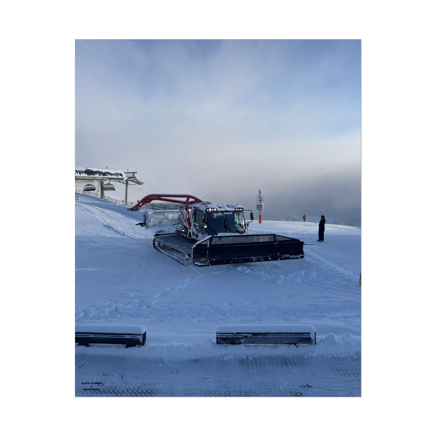 Pistenbully Robin Dufner Poster