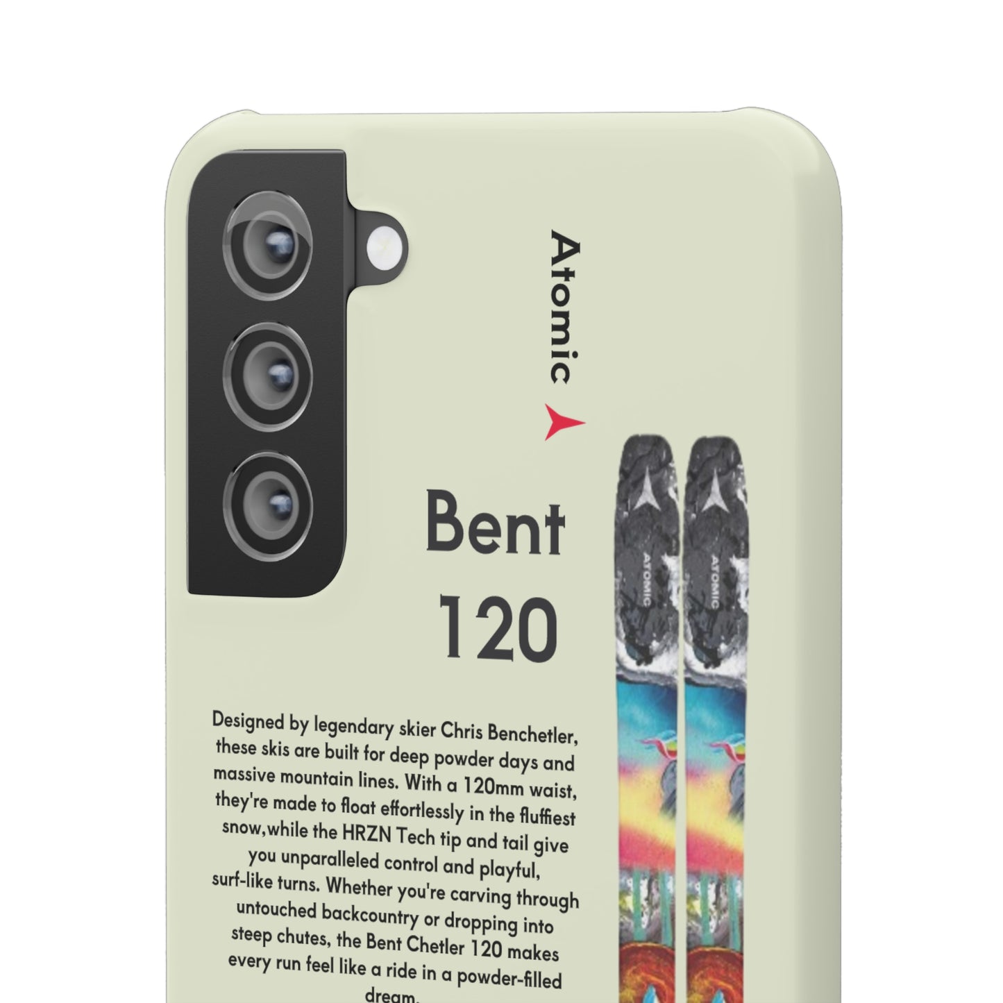 Phone Case - Skiing Bent Chetler 120mm Design