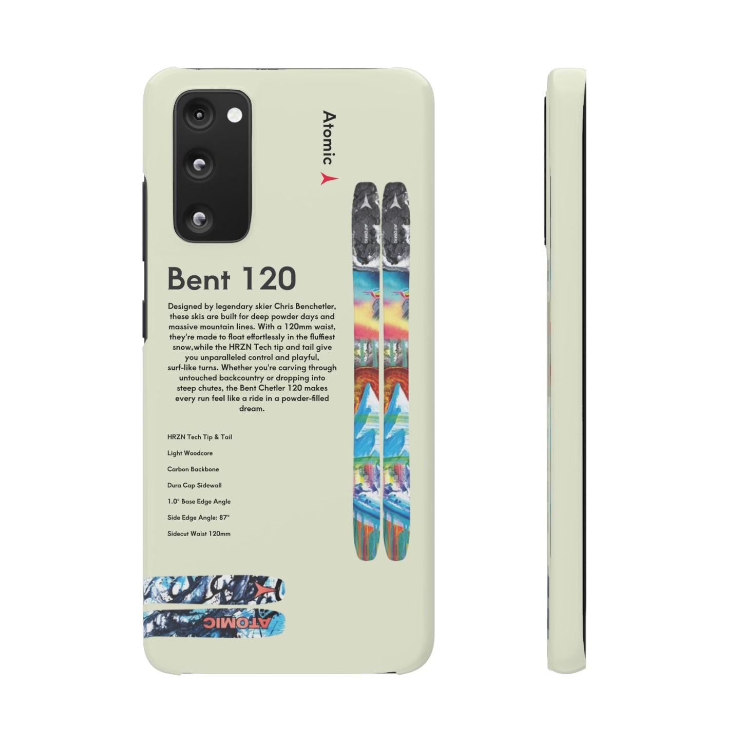 Phone Case - Skiing Bent Chetler 120mm Design