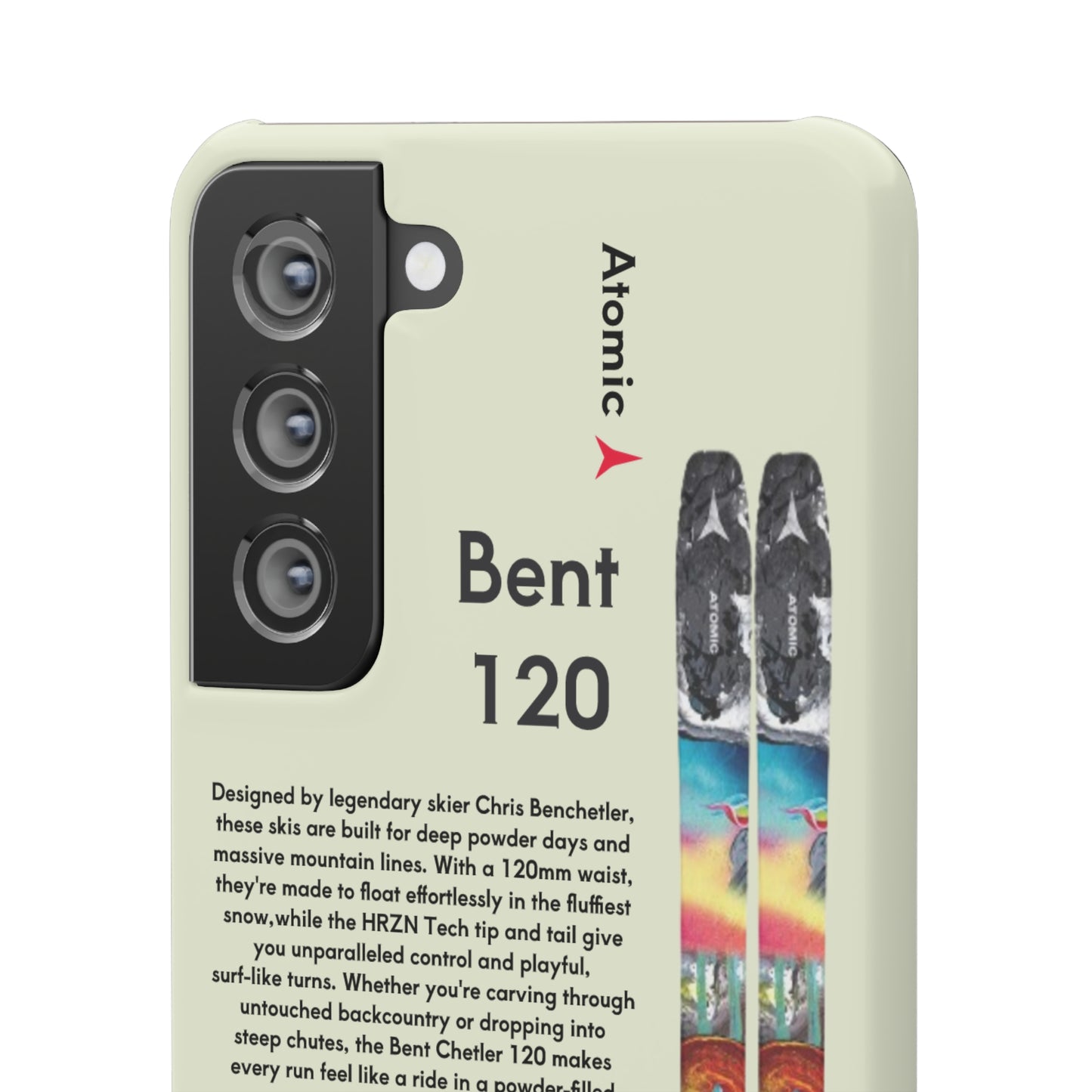 Phone Case - Skiing Bent Chetler 120mm Design