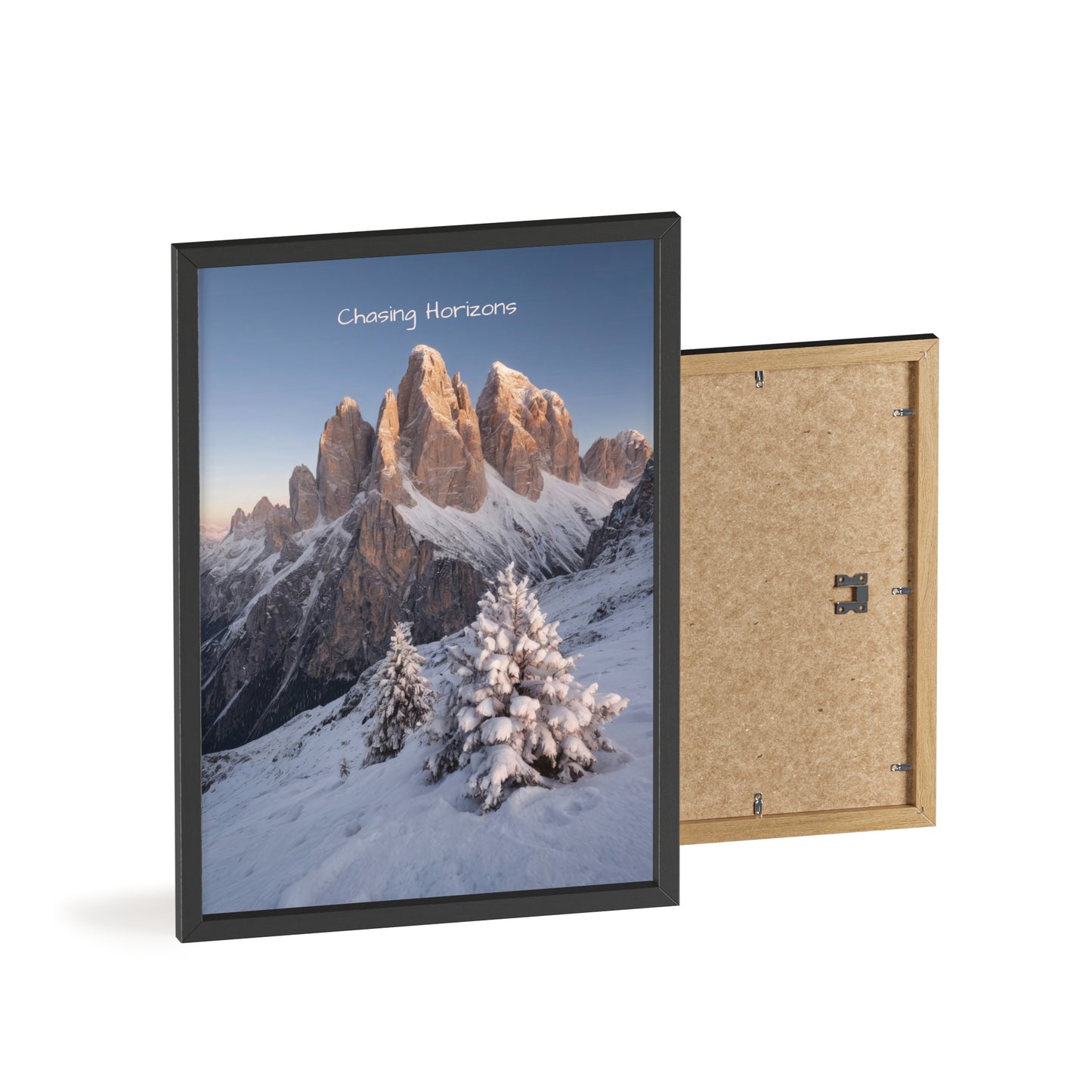 Chasing Horizons x Dolomites Poster - FRAMED