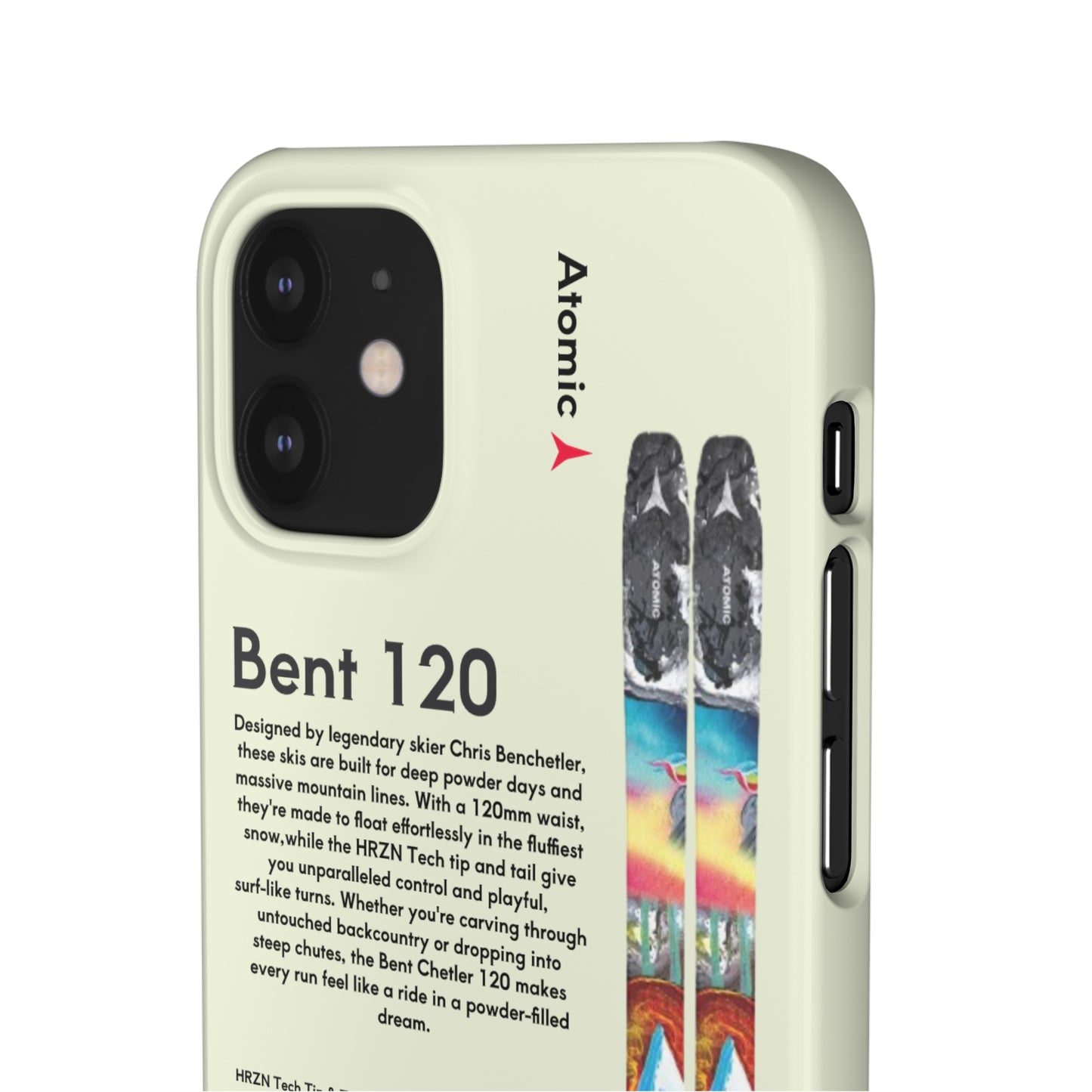 Phone Case - Skiing Bent Chetler 120mm Design