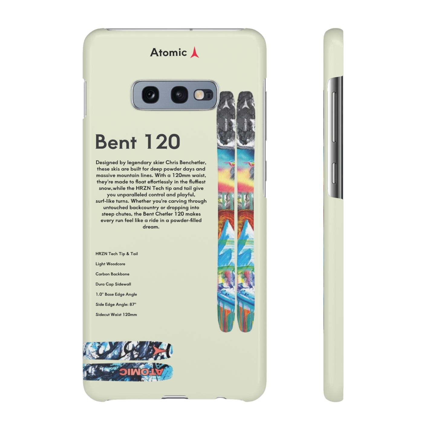 Phone Case - Skiing Bent Chetler 120mm Design