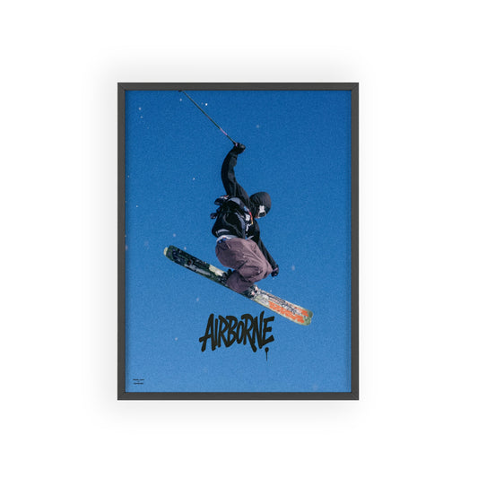 Airborne V2 Mateo Lepic Poster - FRAMED