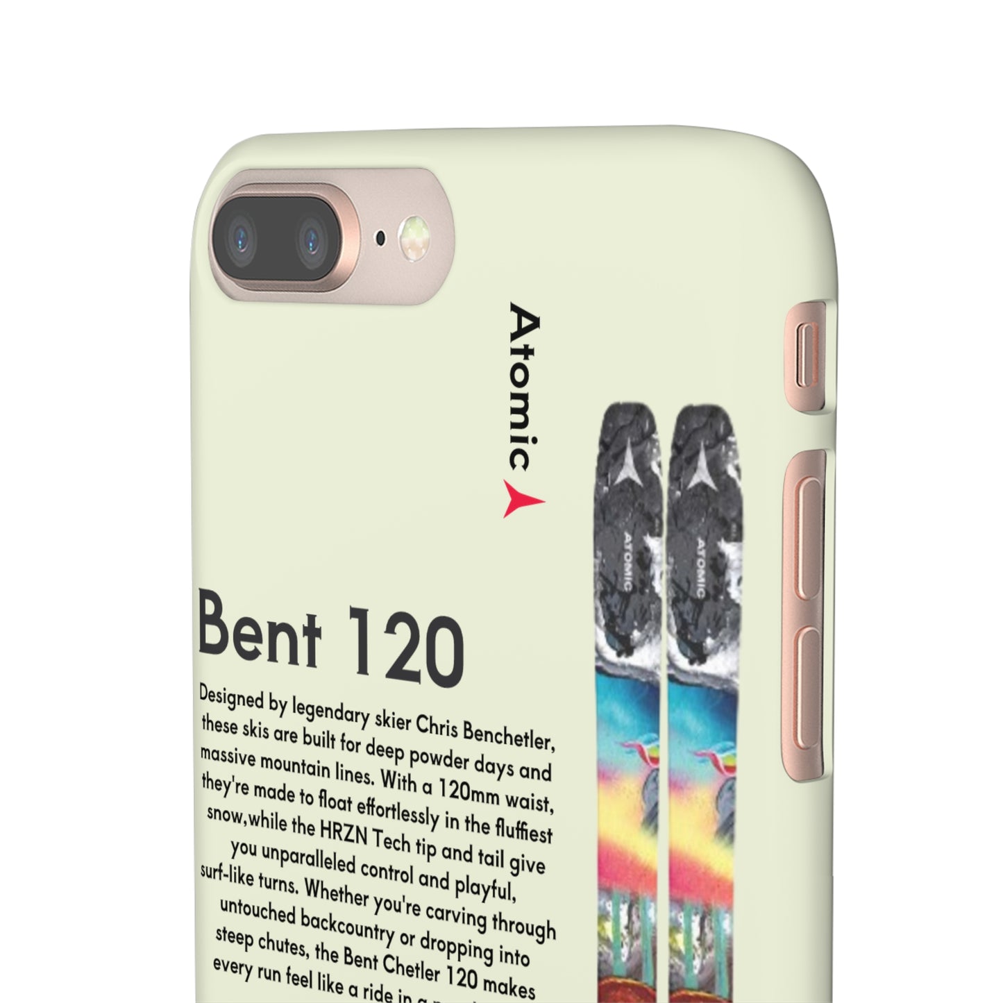 Phone Case - Skiing Bent Chetler 120mm Design