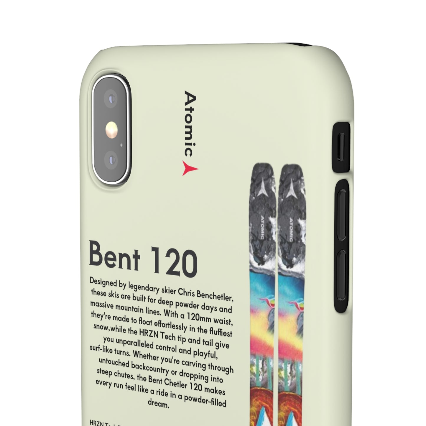 Phone Case - Skiing Bent Chetler 120mm Design