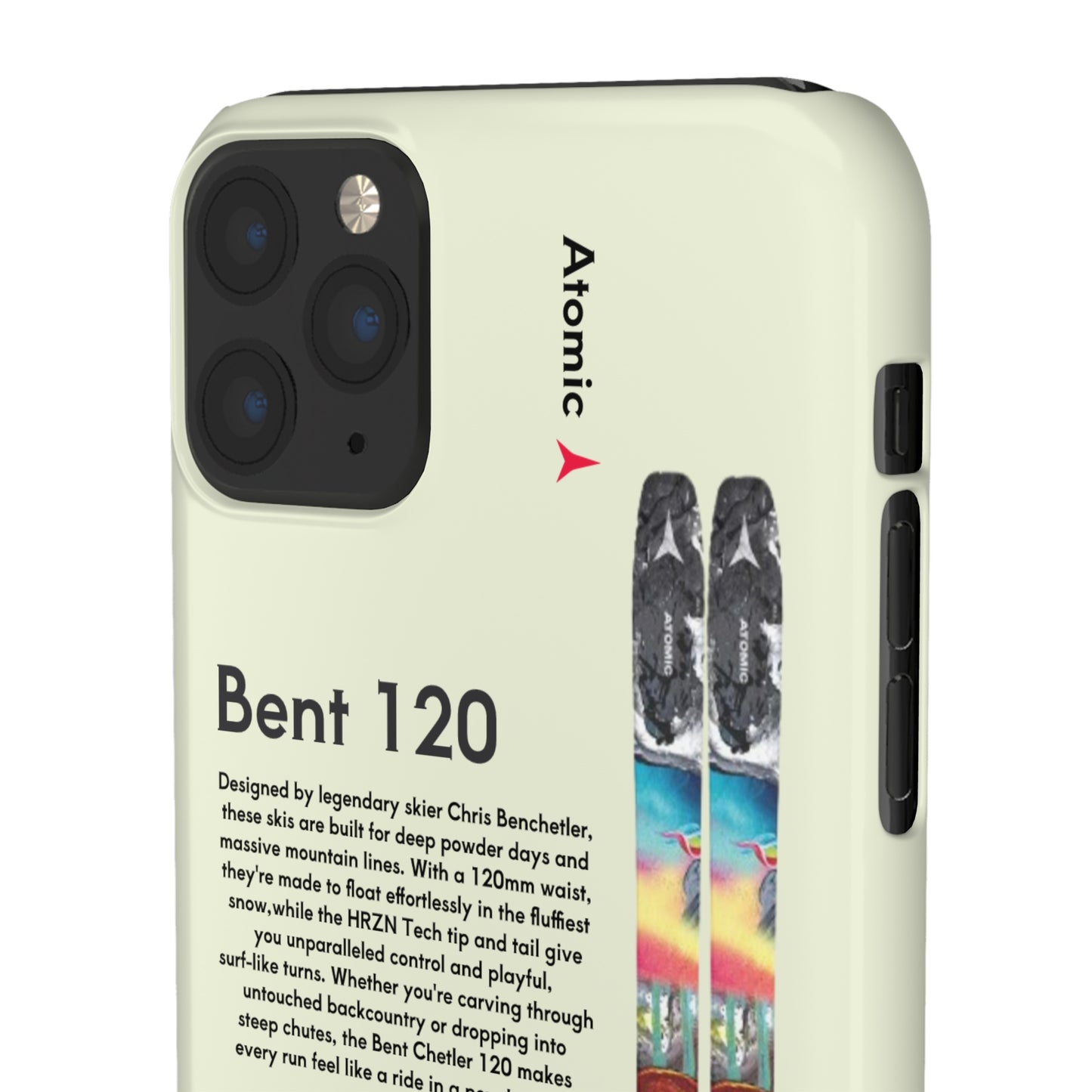 Phone Case - Skiing Bent Chetler 120mm Design