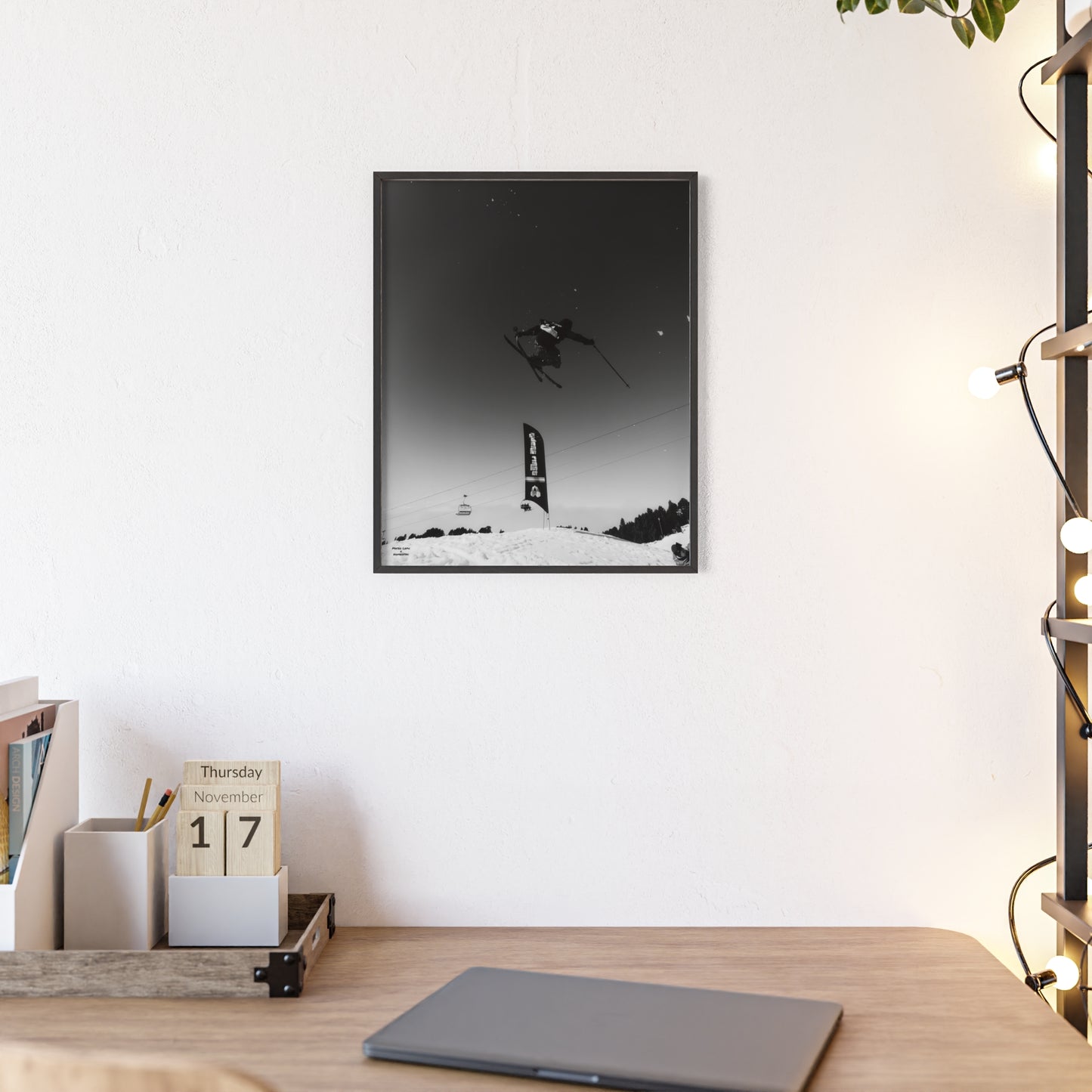 Airborne Mateo Lepic Poster - FRAMED