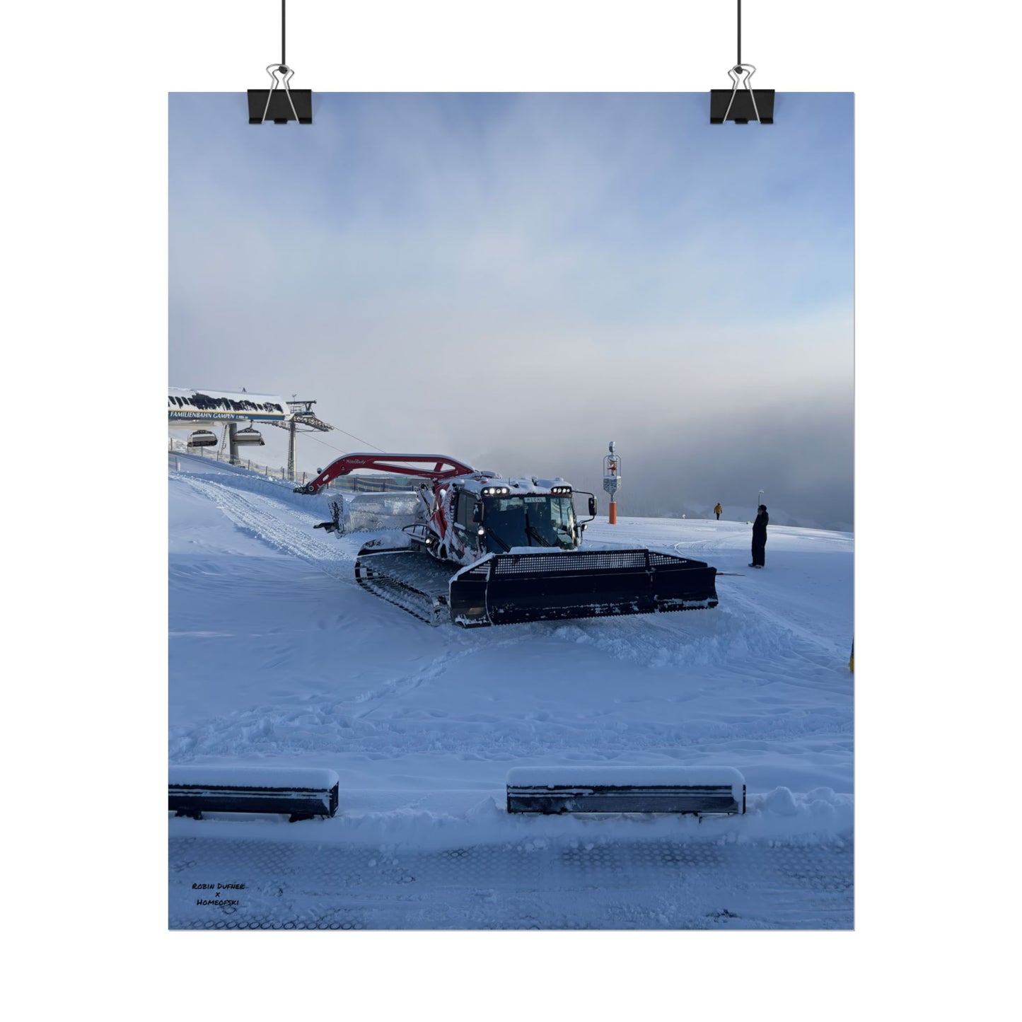 Pistenbully Robin Dufner Poster