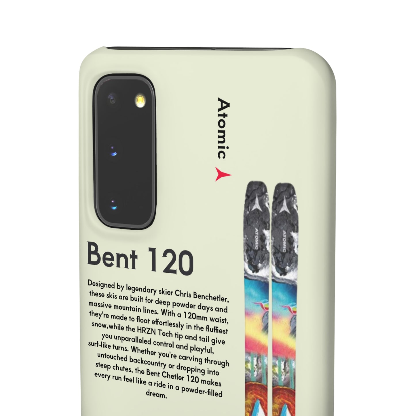 Phone Case - Skiing Bent Chetler 120mm Design