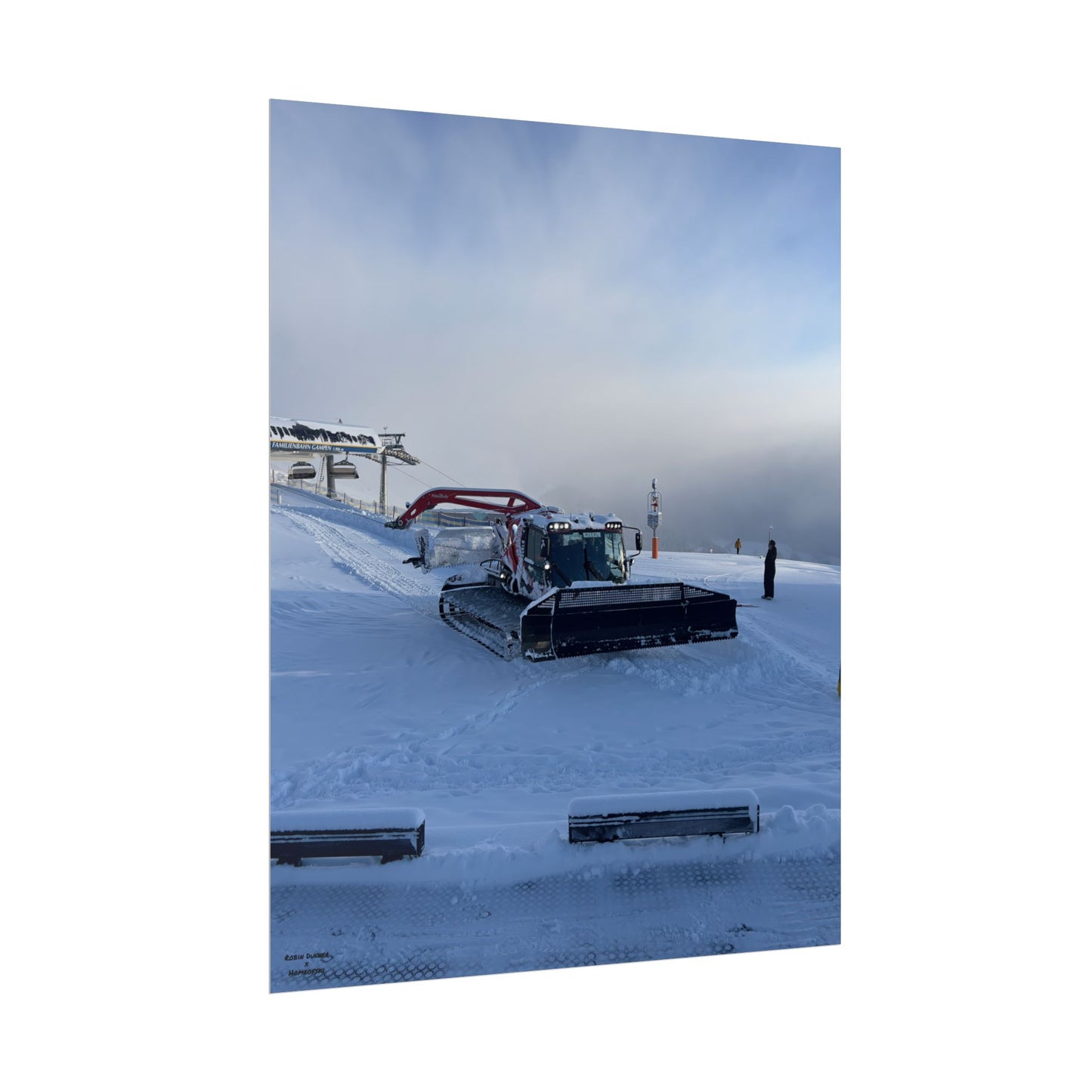 Pistenbully Robin Dufner Poster