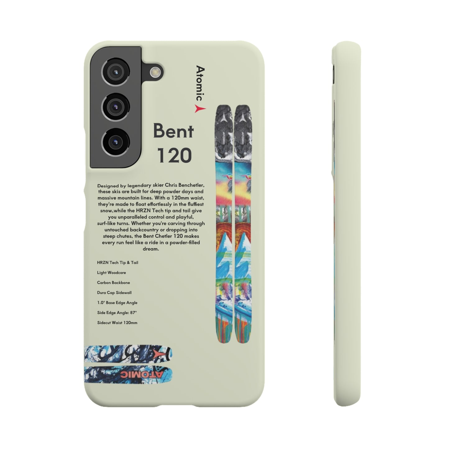 Phone Case - Skiing Bent Chetler 120mm Design