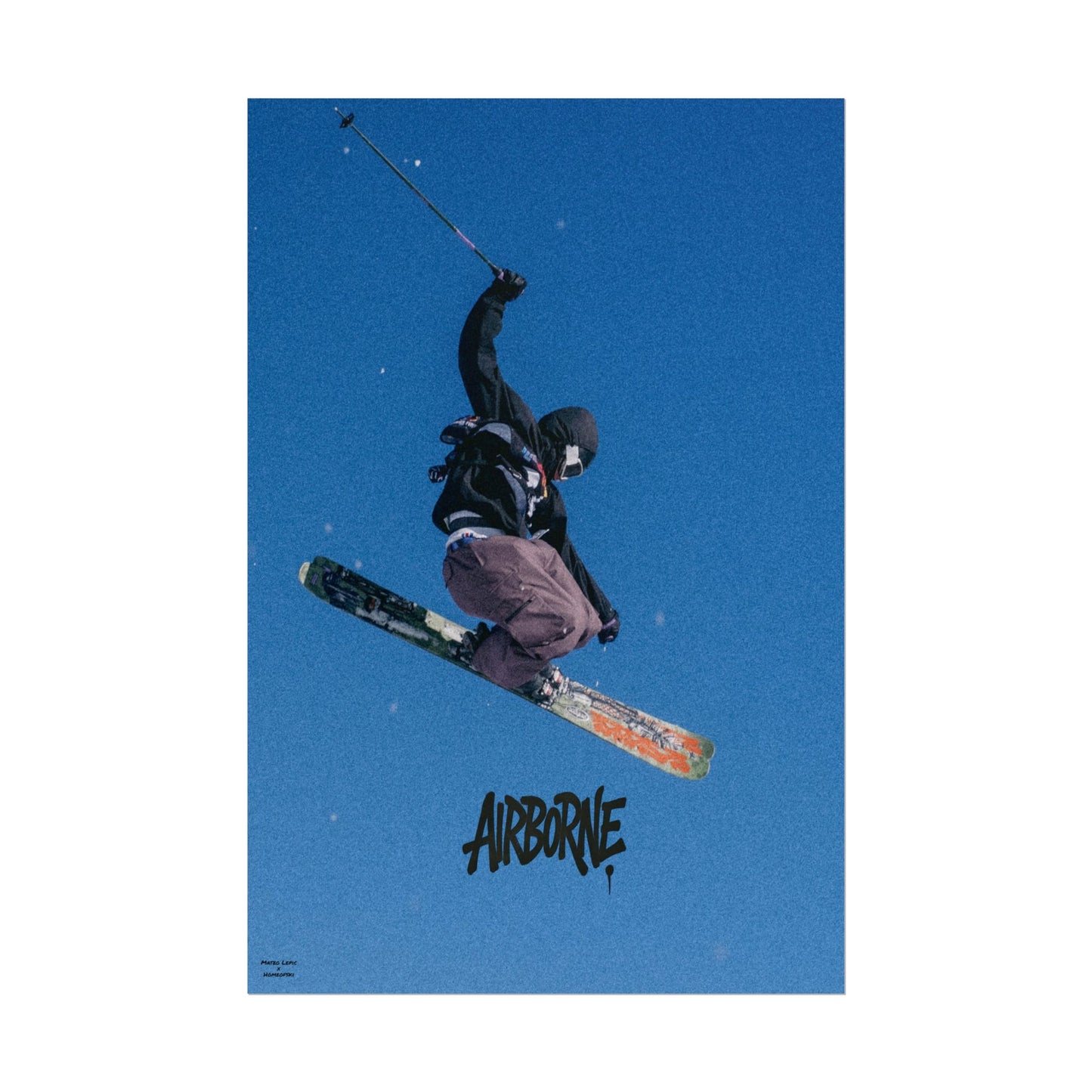 Airborne V2 Mateo Lepic Poster